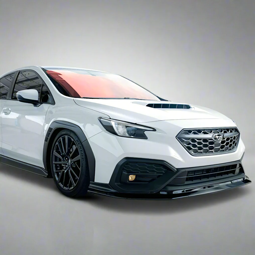 AFD S-Spec V2 Front Lip/Under Spoiler (3-Piece) For 2022+ Subaru WRX VB [Paint Matched] - Image 4