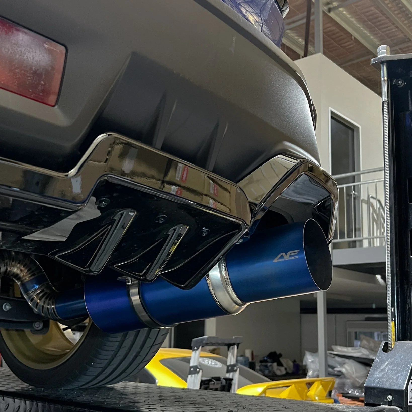 AFD Full Titanium Dual Exit 3" Cat Back Exhaust for Subaru WRX (VB) 2022-2025 - Image 4