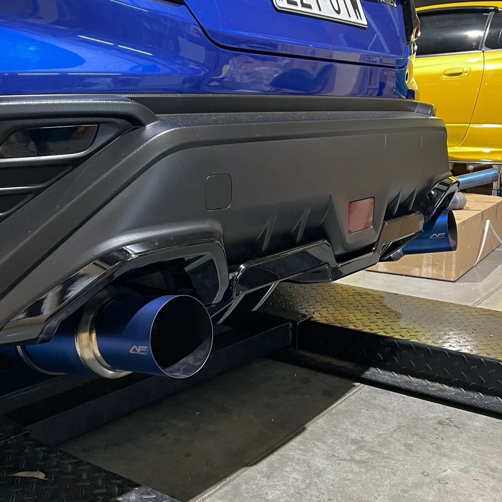 AFD Full Titanium Dual Exit 3" Cat Back Exhaust for Subaru WRX (VB) 2022-2025 - Image 5