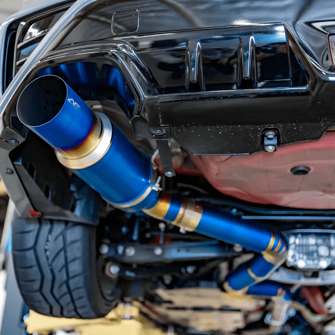 AFD Full Titanium Single Exit 3" Cat Back Exhaust for Subaru WRX (VB) 2022-2025 - Image 3