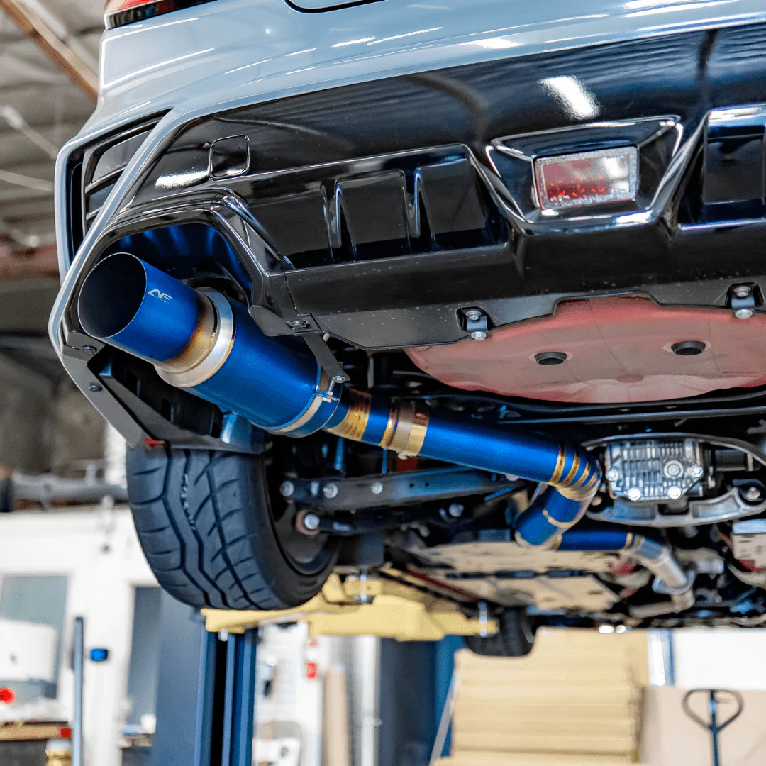 AFD Full Titanium Single Exit 3" Cat Back Exhaust for Subaru WRX (VB) 2022-2025 - Image 4