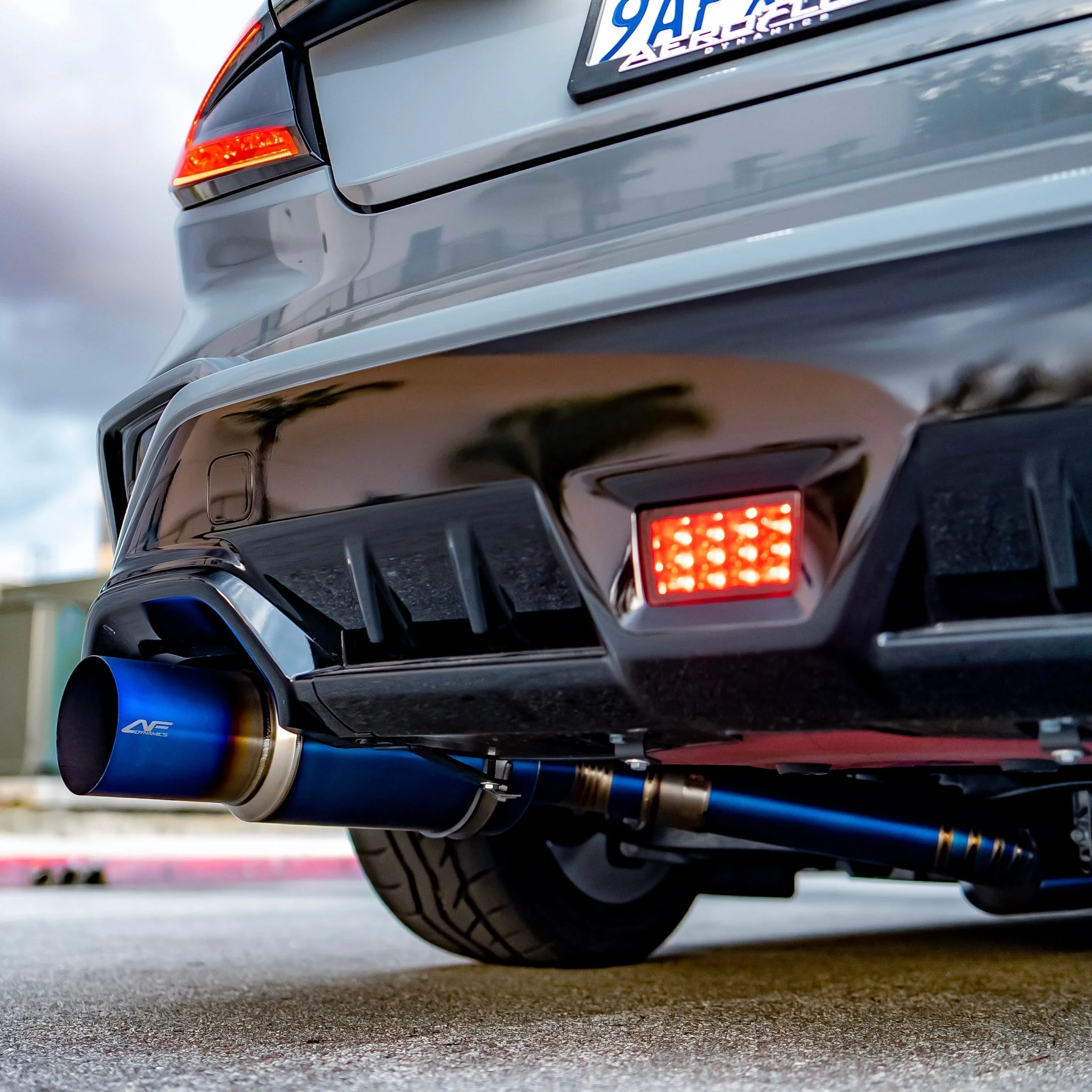 AFD Full Titanium Single Exit 3" Cat Back Exhaust for Subaru WRX (VB) 2022-2025 - Image 5