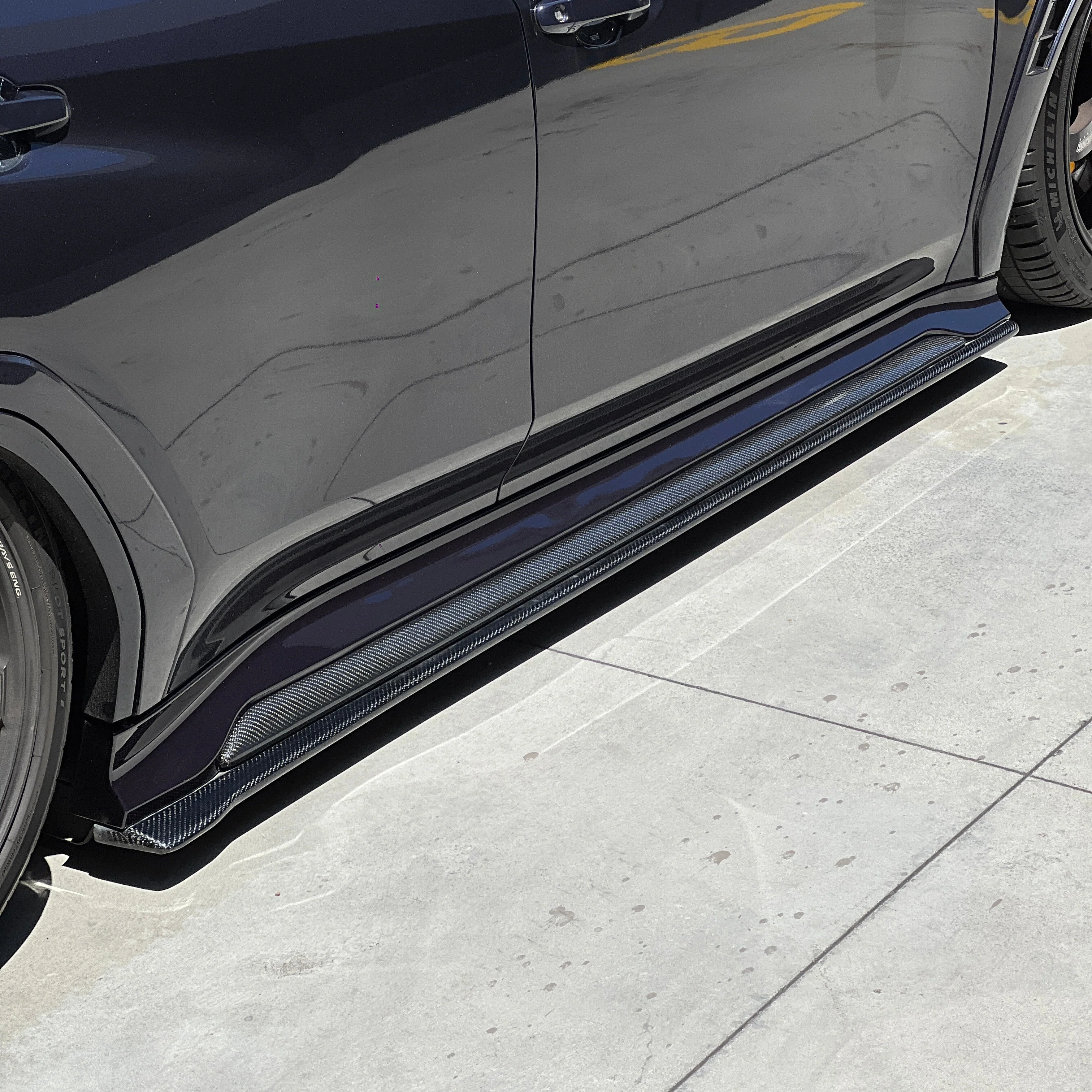 AFD Kogeki-Spec Paint Matched Side Skirts for Subaru WRX (VB) 2022-2025 - Image 3