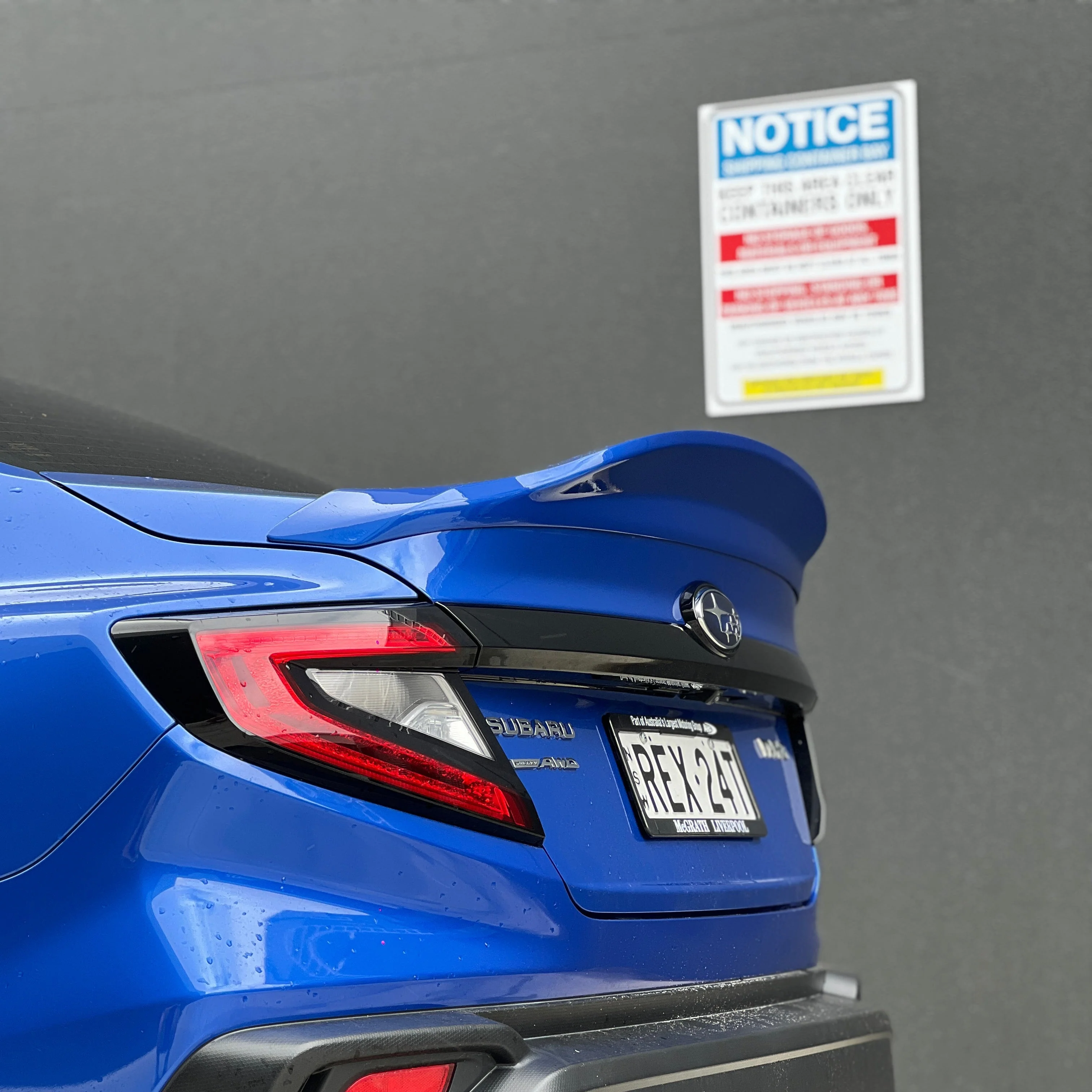 AFD Kogeki-Spec V4 Duckbill Spoiler for Subaru WRX (VB) 2022-2025 - Image 2