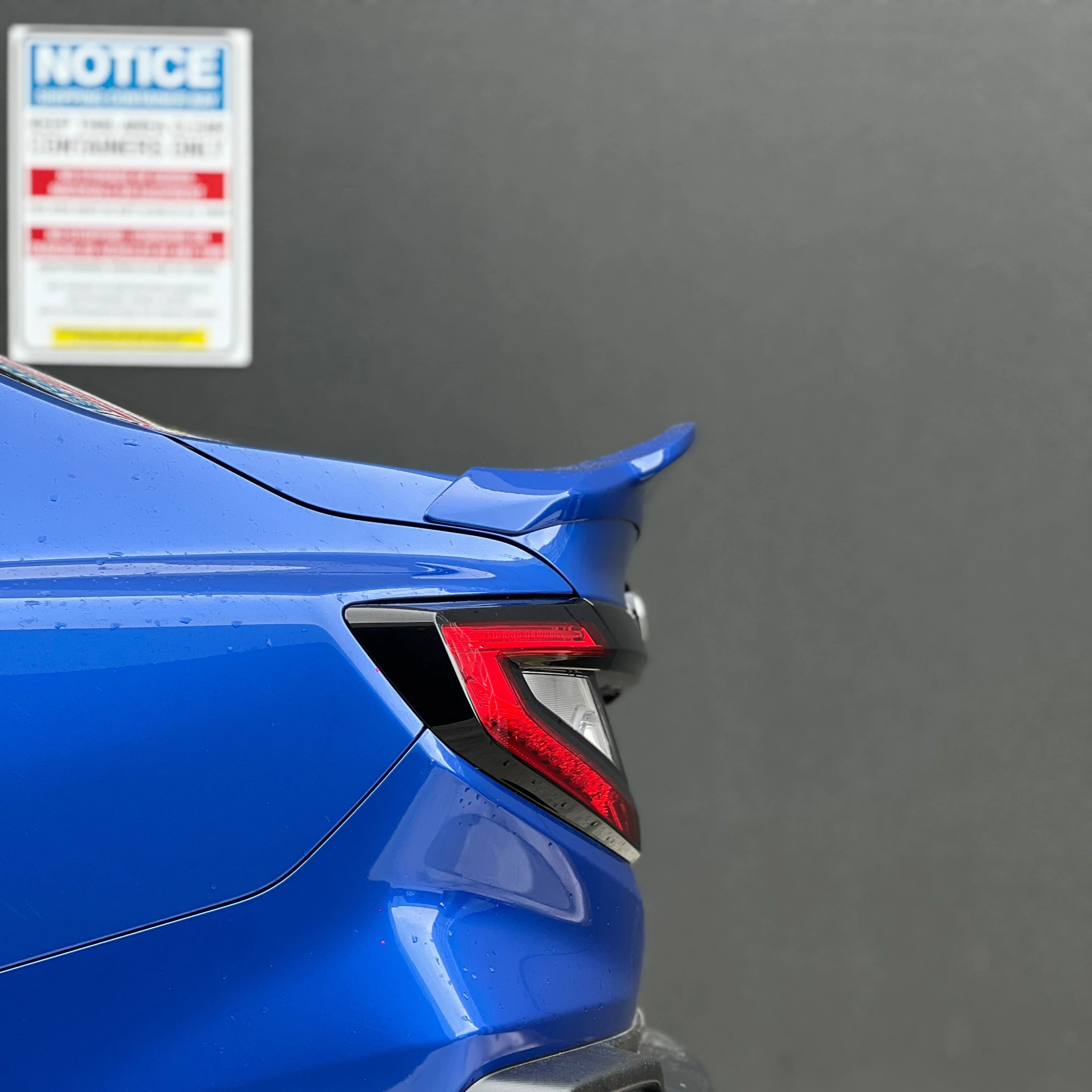 AFD Kogeki-Spec V4 Duckbill Spoiler for Subaru WRX (VB) 2022-2025 - Image 6