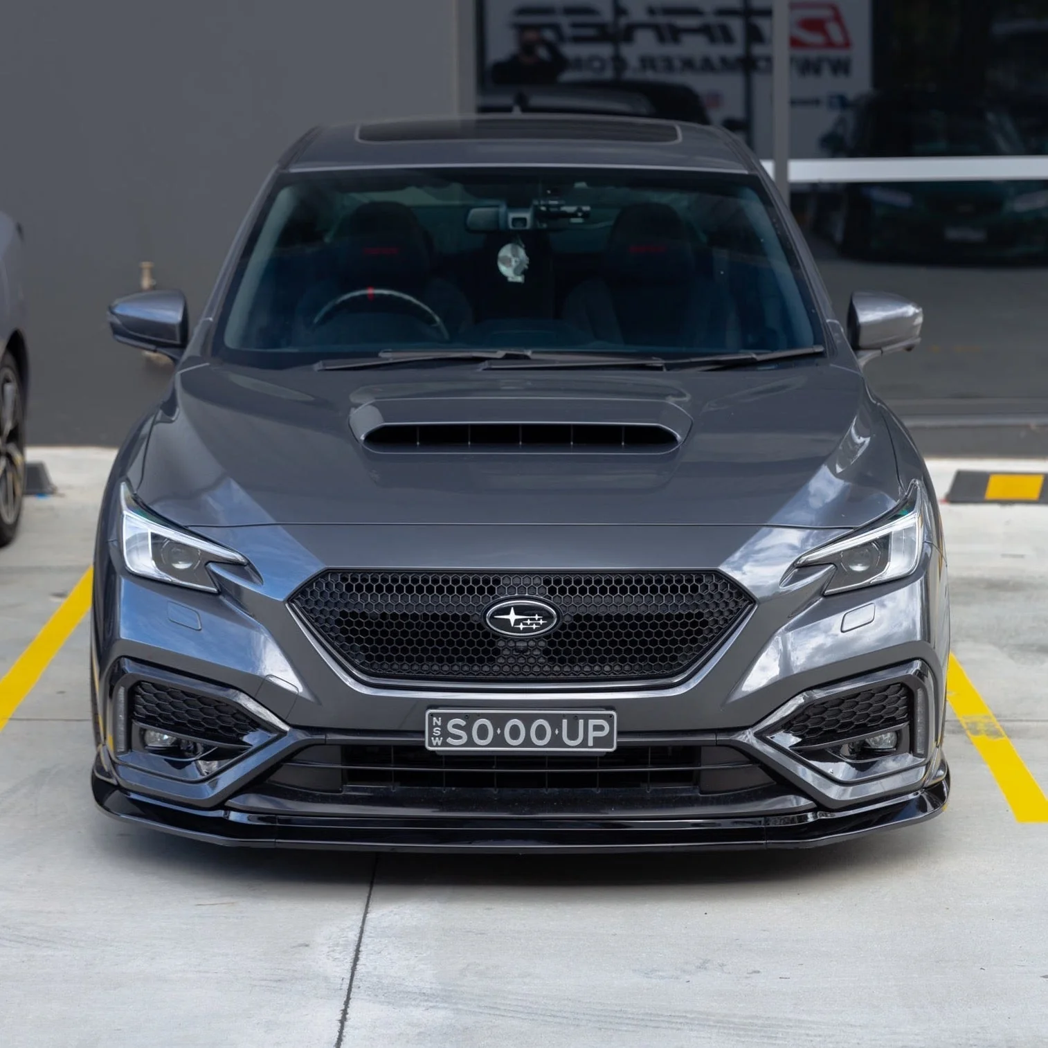 AFD S-Spec V2 Front Lip / Under Spoiler (3-Piece) for Subaru WRX (VB) 2022-2025 - Image 3