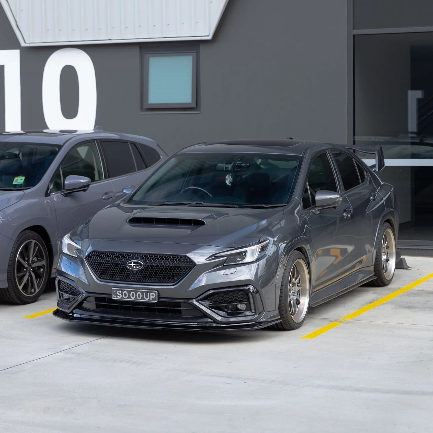 AFD S-Spec V2 Front Lip / Under Spoiler (3-Piece) for Subaru WRX (VB) 2022-2025 - Image 5