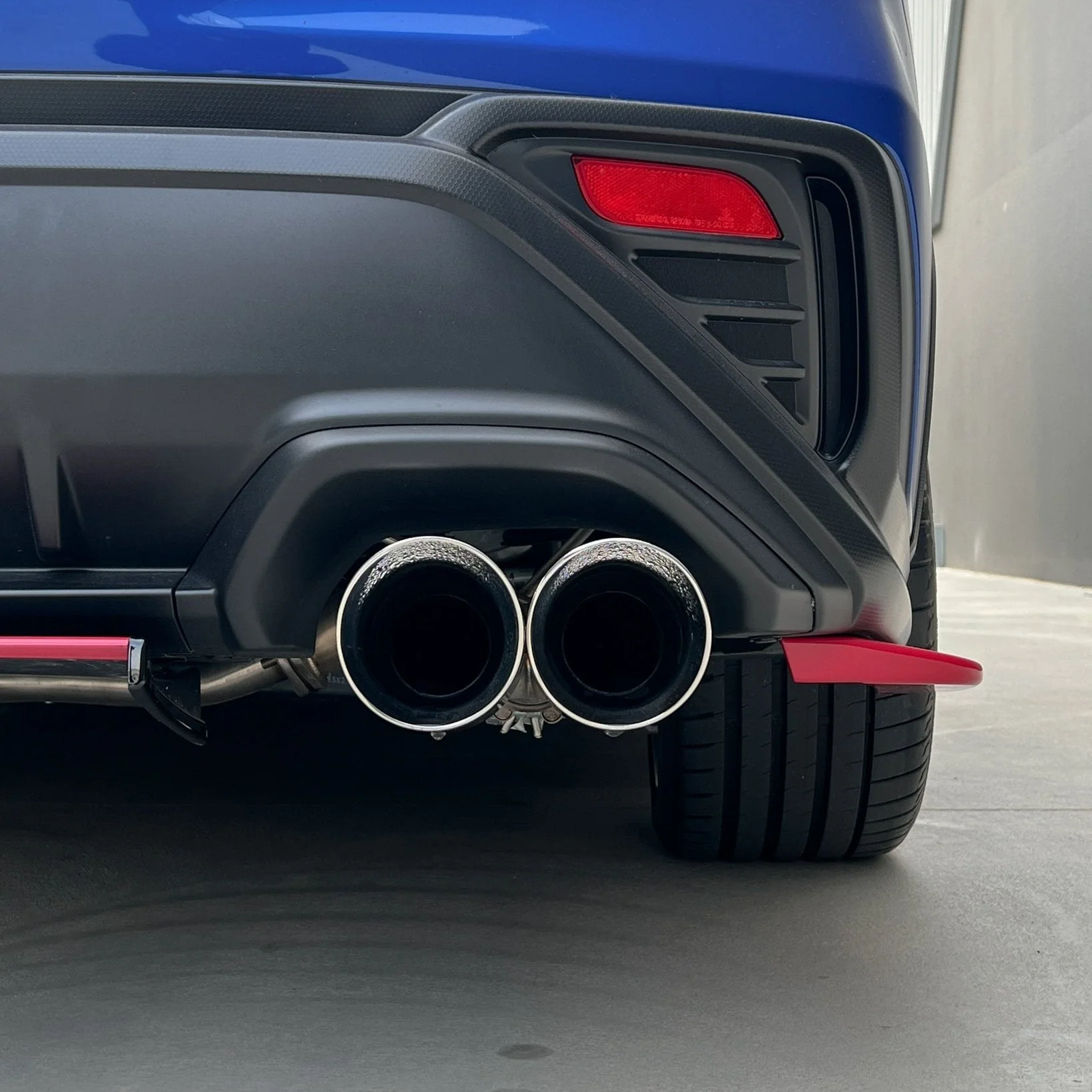 AFD Stainless Steel Double Wald 4" Axle Back Exhaust for Subaru WRX (VB) 2022-2025 - Image 3