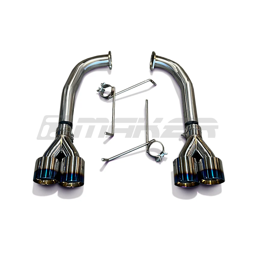 AFD Stainless Steel Double Wald 4" Axle Back Exhaust for Subaru WRX (VB) 2022-2025 - Image 4