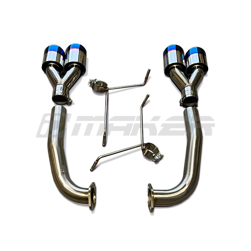 AFD Stainless Steel Double Wald 4" Axle Back Exhaust for Subaru WRX (VB) 2022-2025 - Image 7