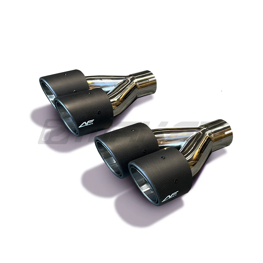 AFD Stainless Steel Double Wald 4" Axle Back Exhaust for Subaru WRX (VB) 2022-2025 - Image 8