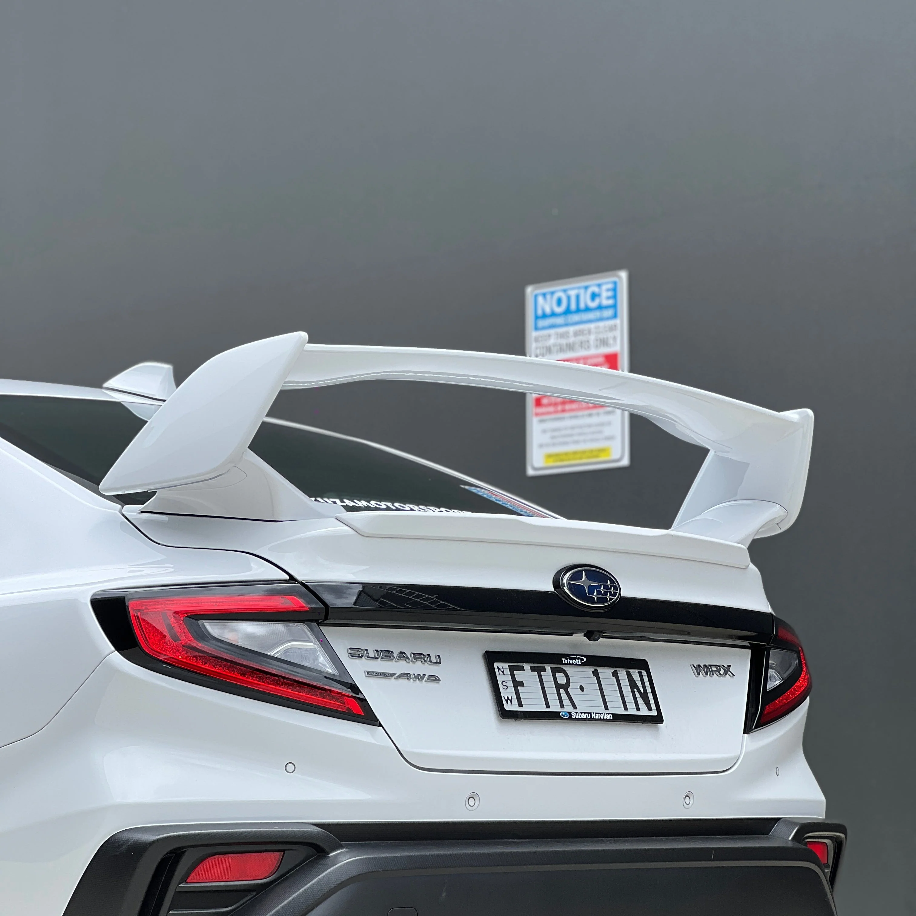 AFD STI-Spec V2 Wing Spoiler for Subaru WRX (VB) 2022-2025 - Image 10