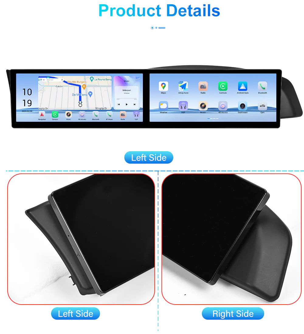 Automodellista Tesla Android 13 12.3â€³ Car Multimedia - Subaru BRZ / Toyota 86 [2012-2021] - Image 3