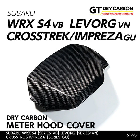 AXIS PARTS Cluster Hood Cover (RHD) For 2022+ Subaru WRX VB/VN [Dry Carbon Fibre] - Image 2