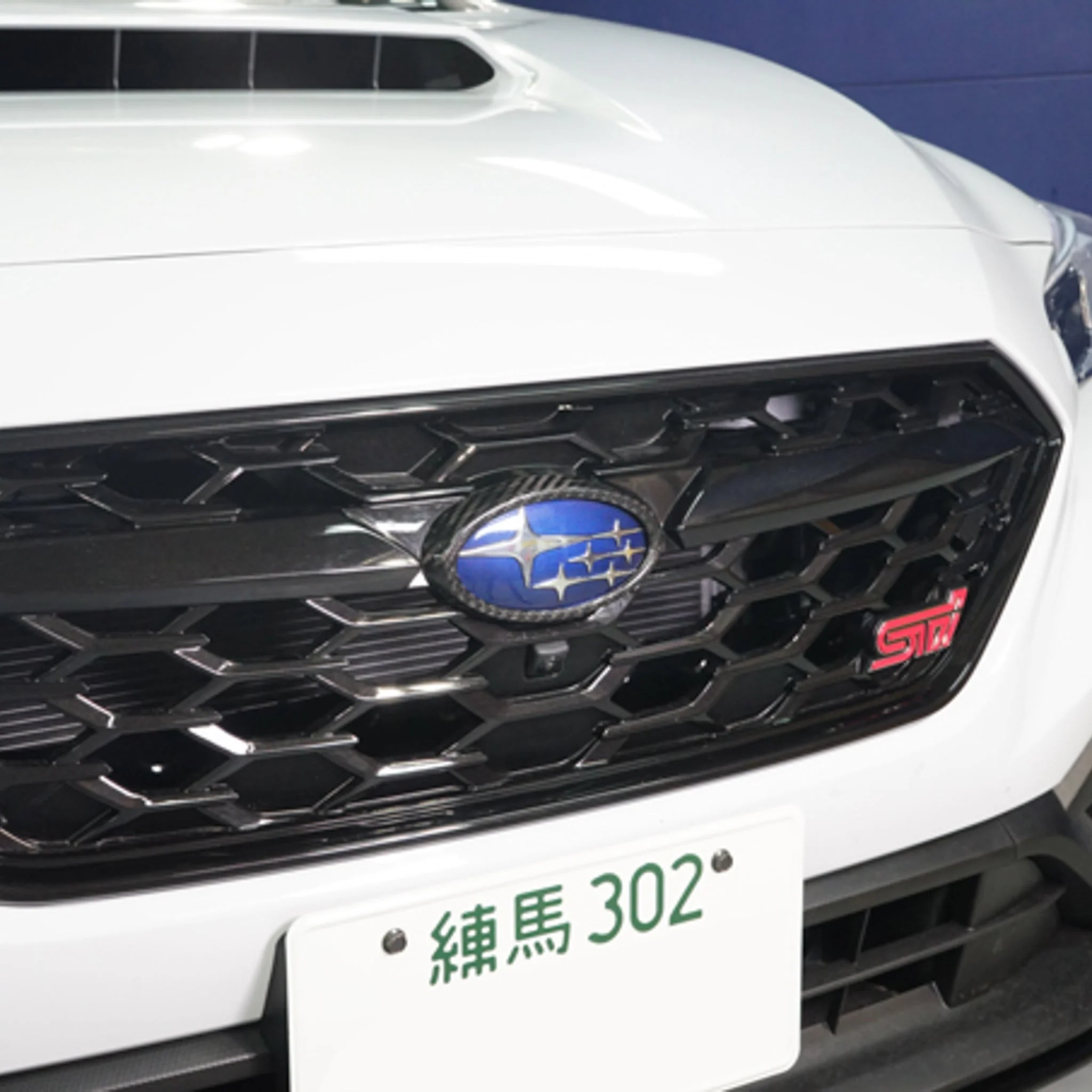 Automodellista Emblem Surround Covers (2-Piece) For 2022+ Subaru WRX VB [Dry Carbon Fibre] - Image 3