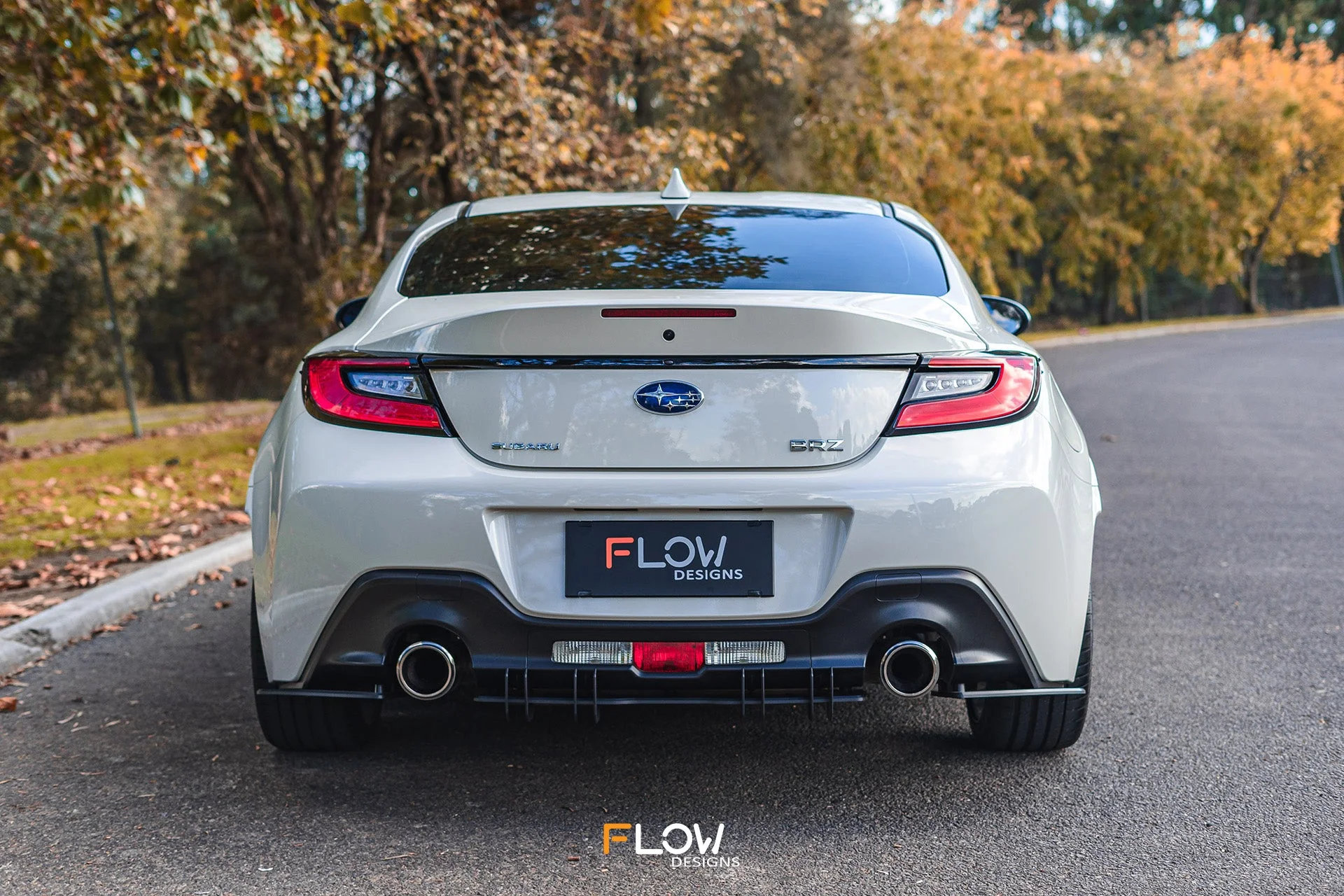 Flow Designs Flow-Lock Rear Diffuser for 2022+ Subaru BRZ ZD8 & Toyota GR86 ZN8 [Gloss] - Image 3
