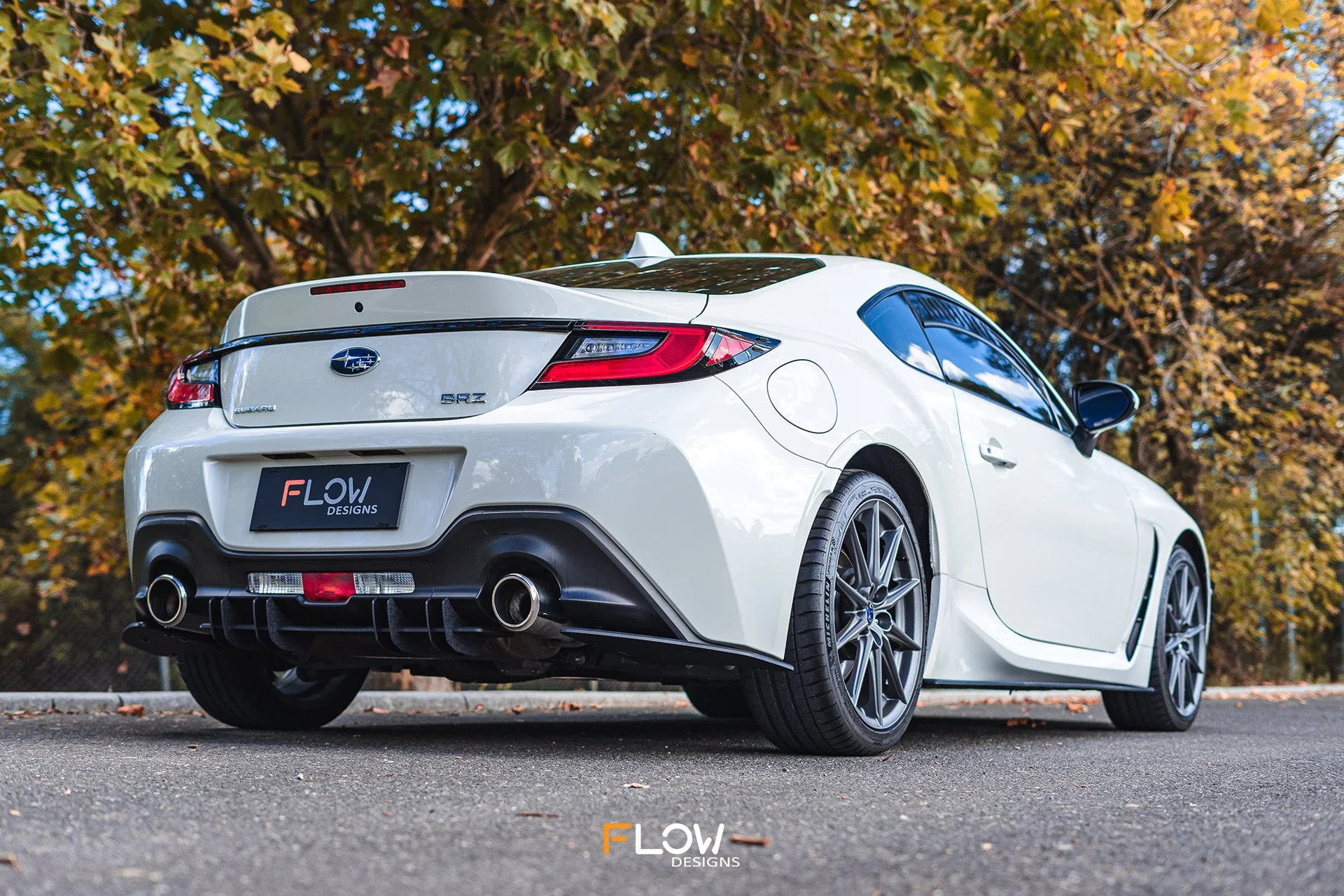 Flow Designs Flow-Lock Rear Diffuser for 2022+ Subaru BRZ ZD8 & Toyota GR86 ZN8 [Gloss] - Image 5
