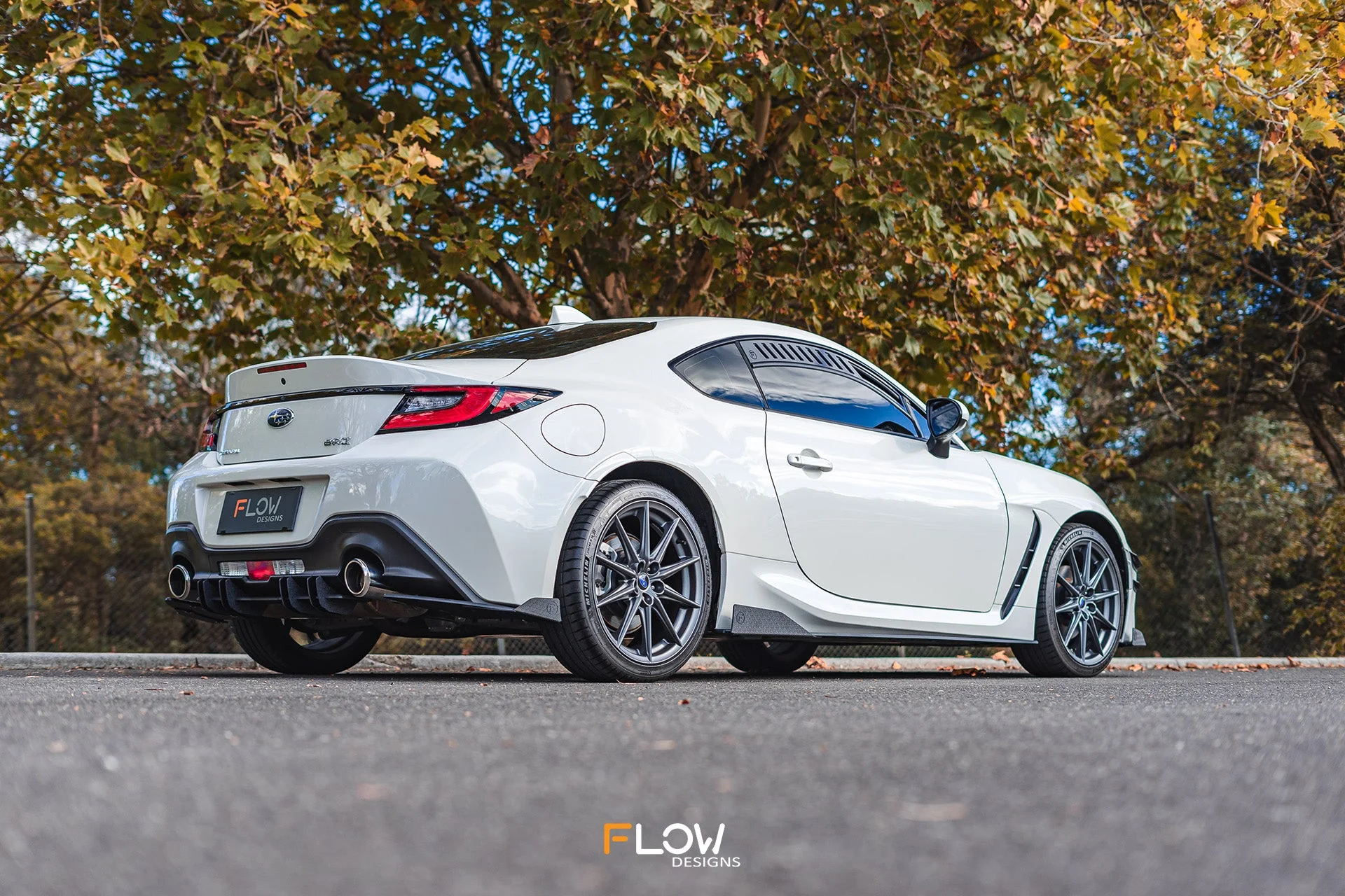 Flow Designs Flow-Lock Rear Diffuser for 2022+ Subaru BRZ ZD8 & Toyota GR86 ZN8 [Gloss] - Image 7
