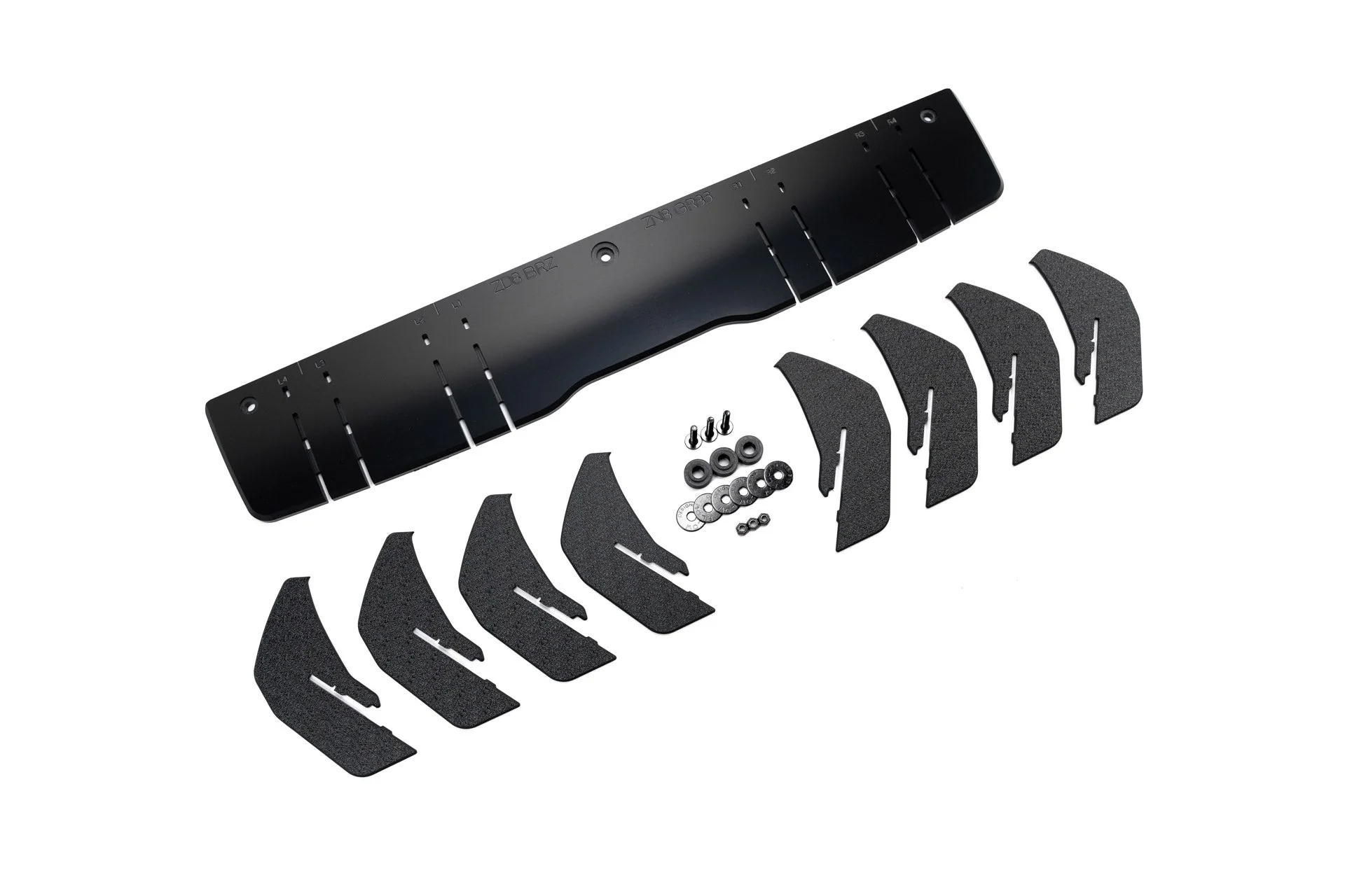 Flow Designs Flow-Lock Rear Diffuser for 2022+ Subaru BRZ ZD8 & Toyota GR86 ZN8 [Gloss] - Image 9