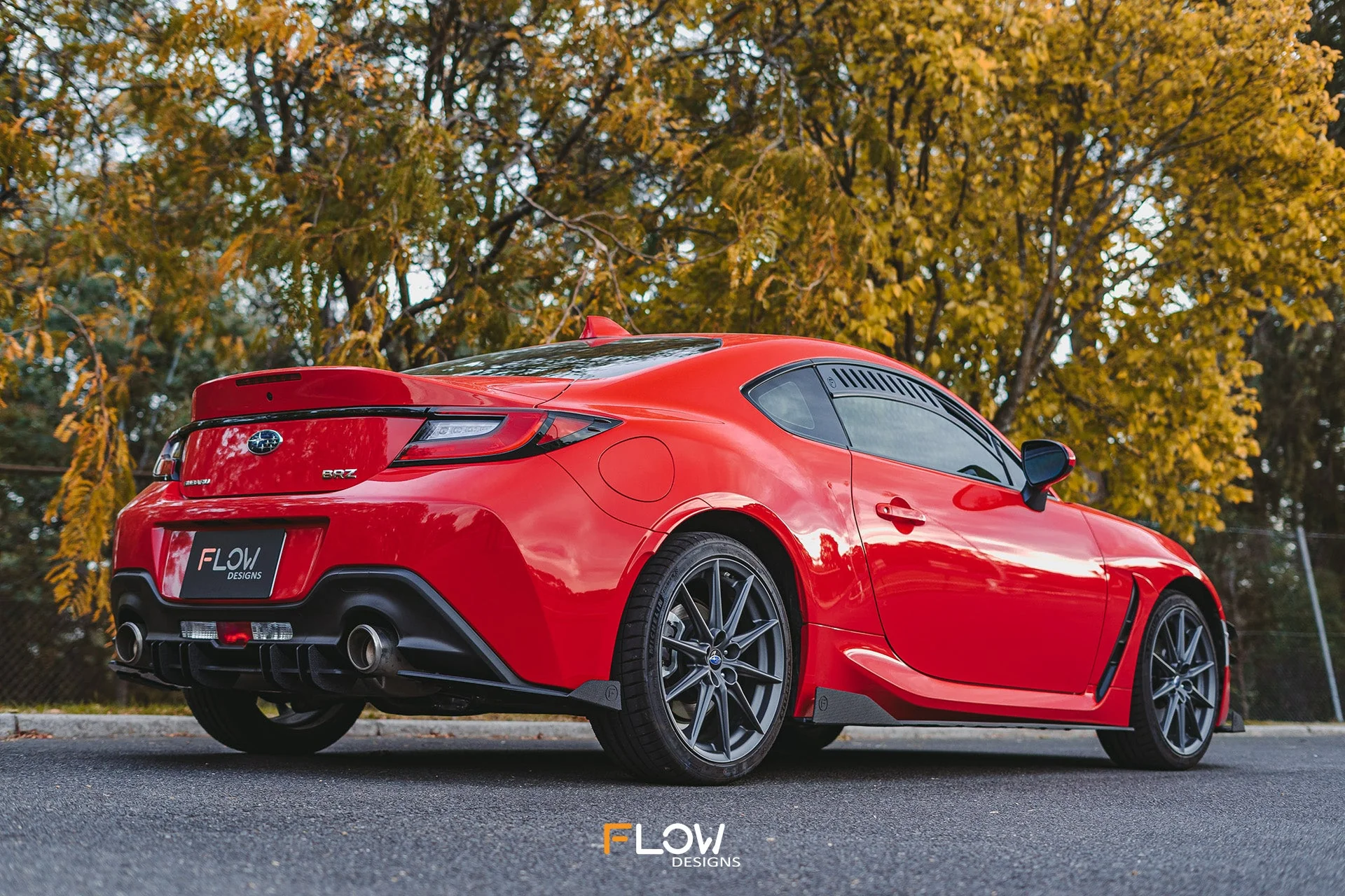 Flow Designs Flow-Lock Rear Diffuser for 2022+ Subaru BRZ ZD8 & Toyota GR86 ZN8 [Textured] - Image 7