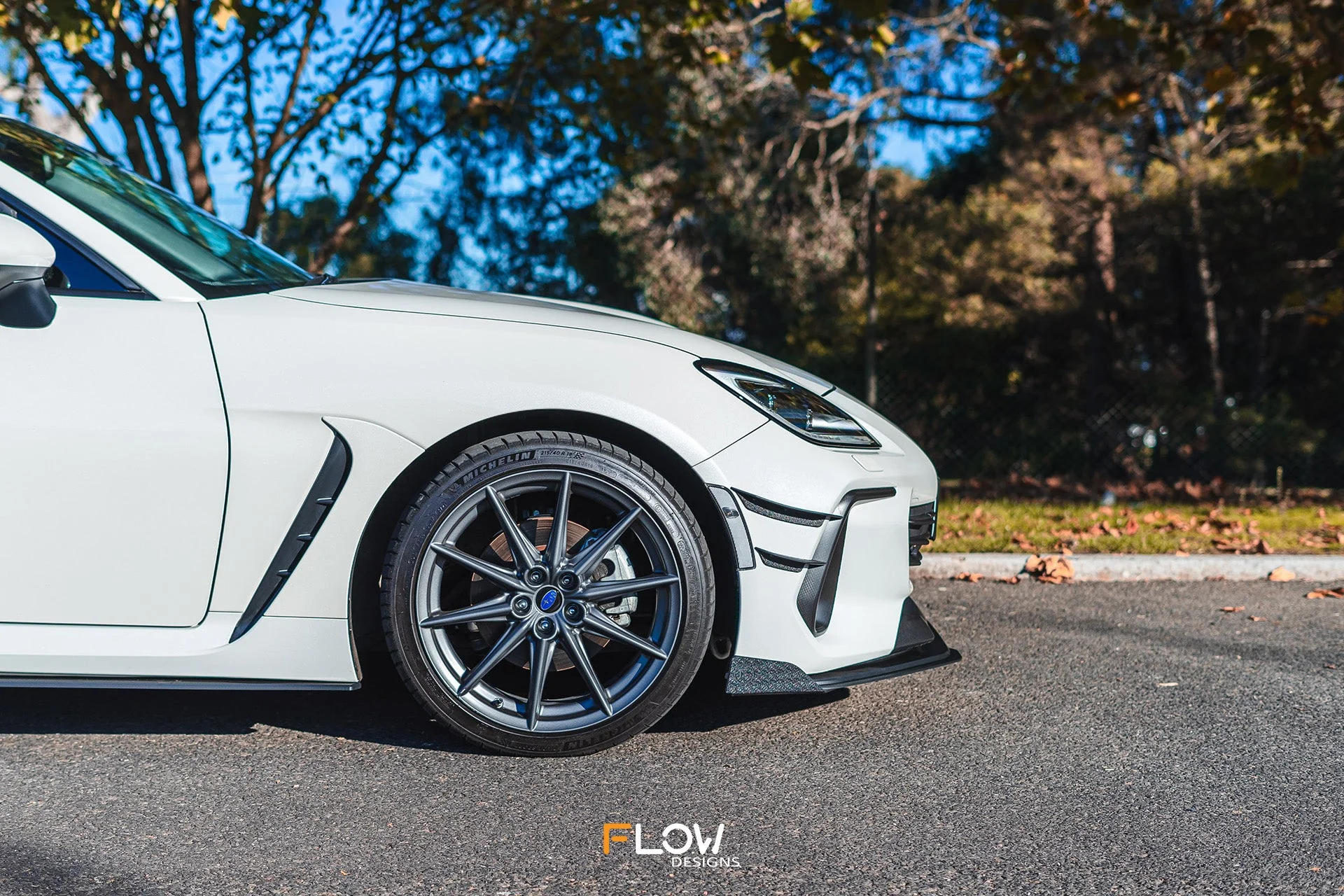 Flow Designs Front Bumper Canards for 2022+ Subaru BRZ ZD8 & Toyota GR86 ZN8 - Image 7