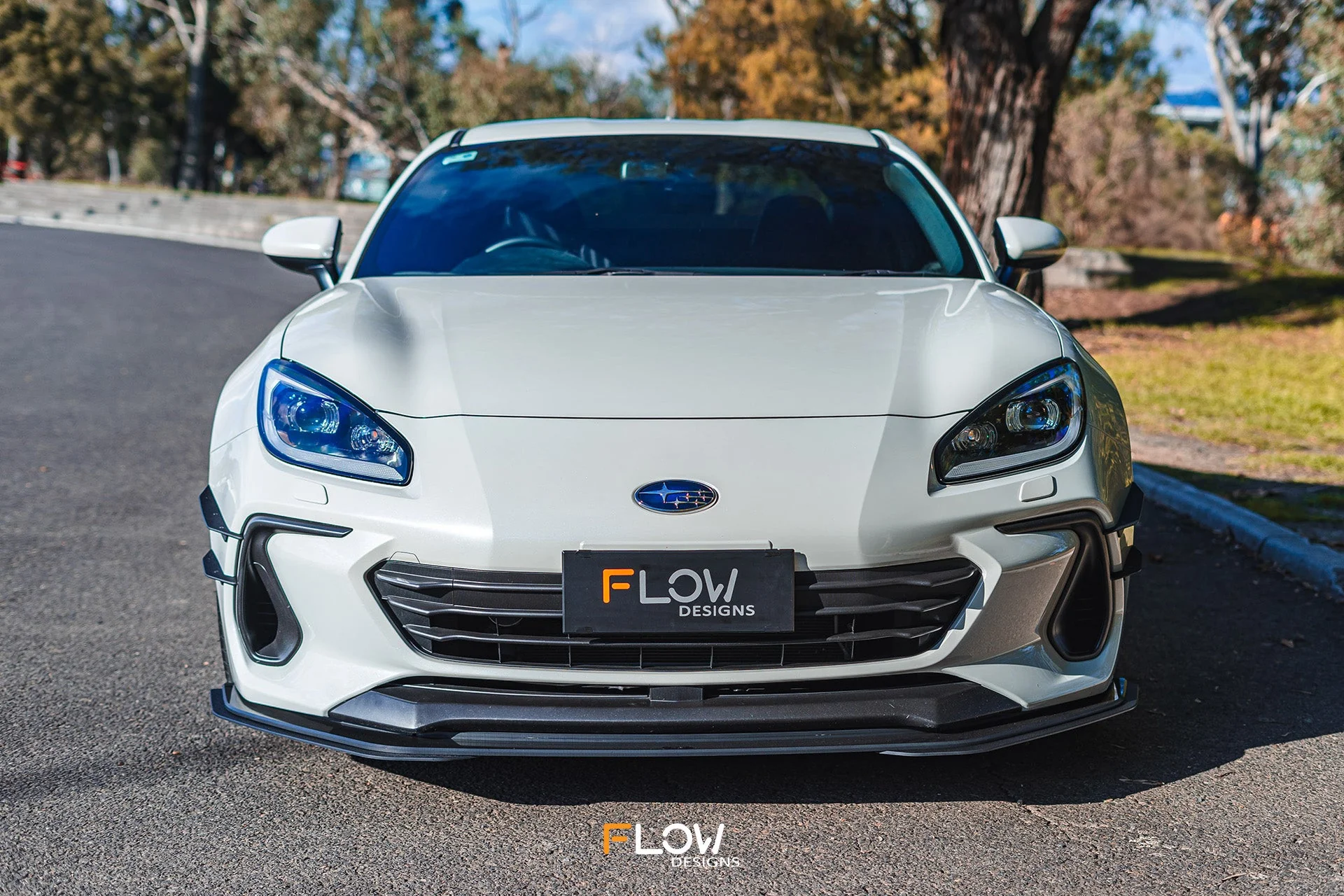 Flow Designs Front Lip Splitter Extensions for 2022+ Subaru BRZ ZD8 & Toyota GR86 ZN8 [Pair] - Image 4