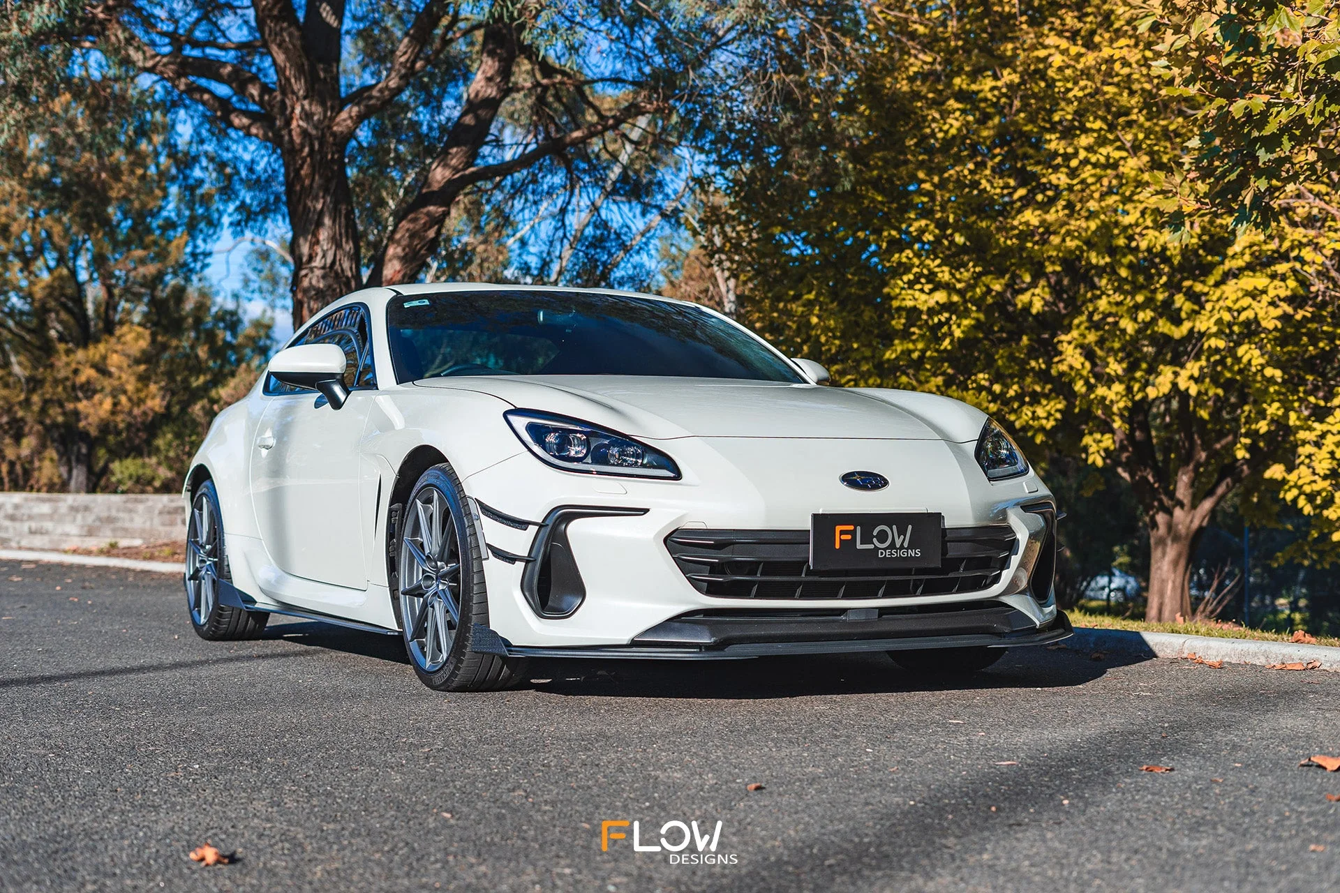 Flow Designs Front Lip Splitter for 2022+ Subaru BRZ ZD8 & Toyota GR86 ZN8 [Gloss] - Image 5