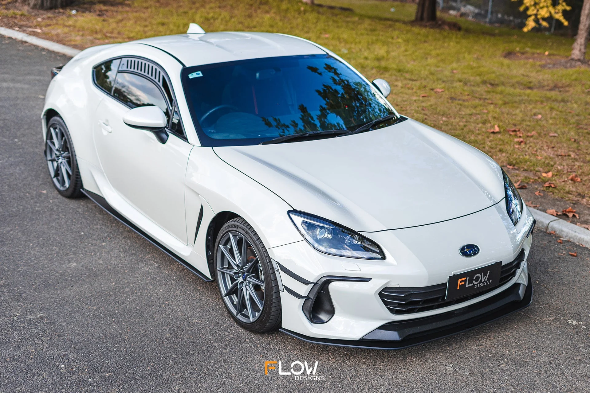 Flow Designs Front Lip Splitter for 2022+ Subaru BRZ ZD8 & Toyota GR86 ZN8 [Gloss] - Image 6