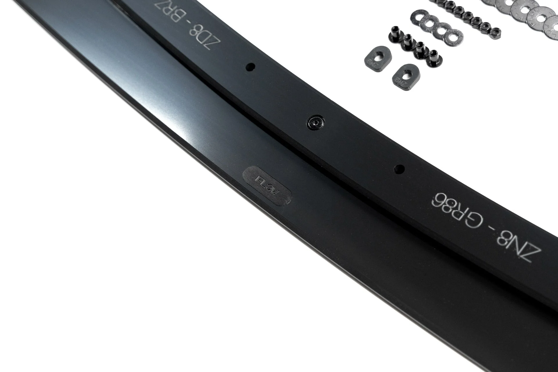 Flow Designs Front Lip Splitter for 2022+ Subaru BRZ ZD8 & Toyota GR86 ZN8 [Gloss] - Image 7
