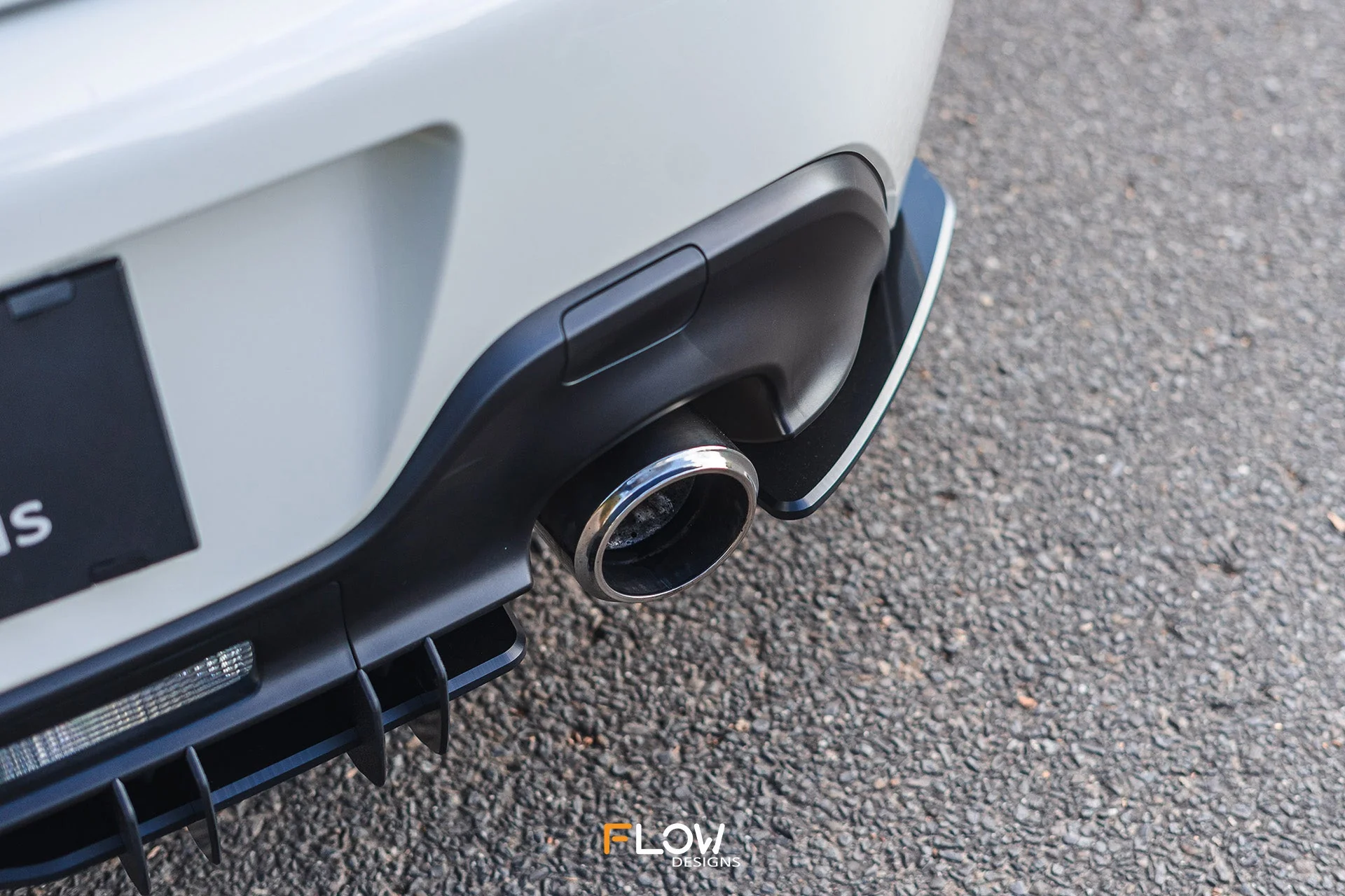 Flow Designs Rear Spats for 2022+ Subaru BRZ ZD8 & Toyota GR86 ZN8 - Gloss [Pair] - Image 2