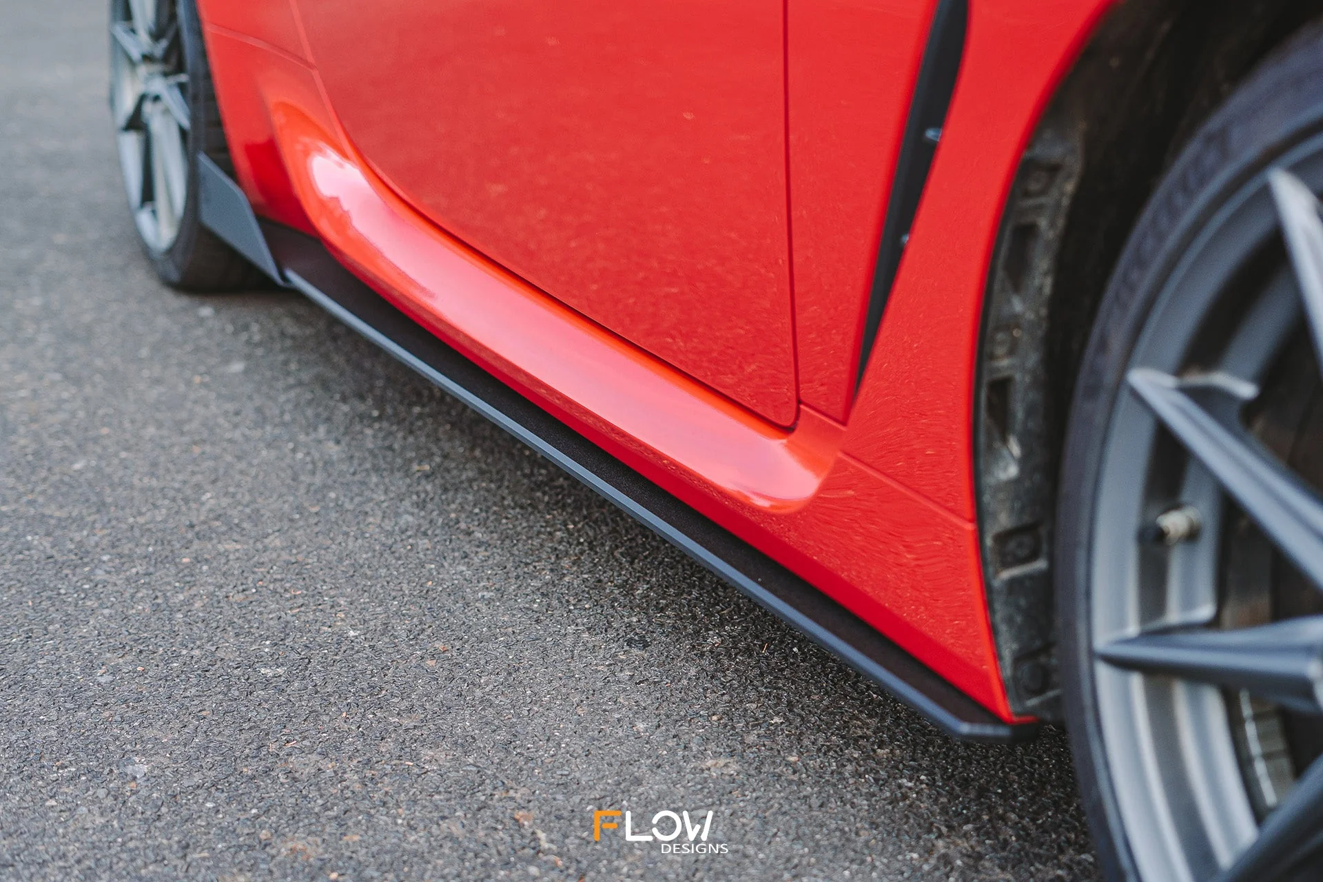 Flow Designs Side Skirt Splitter Winglets for 2022+ Subaru BRZ ZD8 & Toyota GR86 ZN8 [Pair] - Image 3