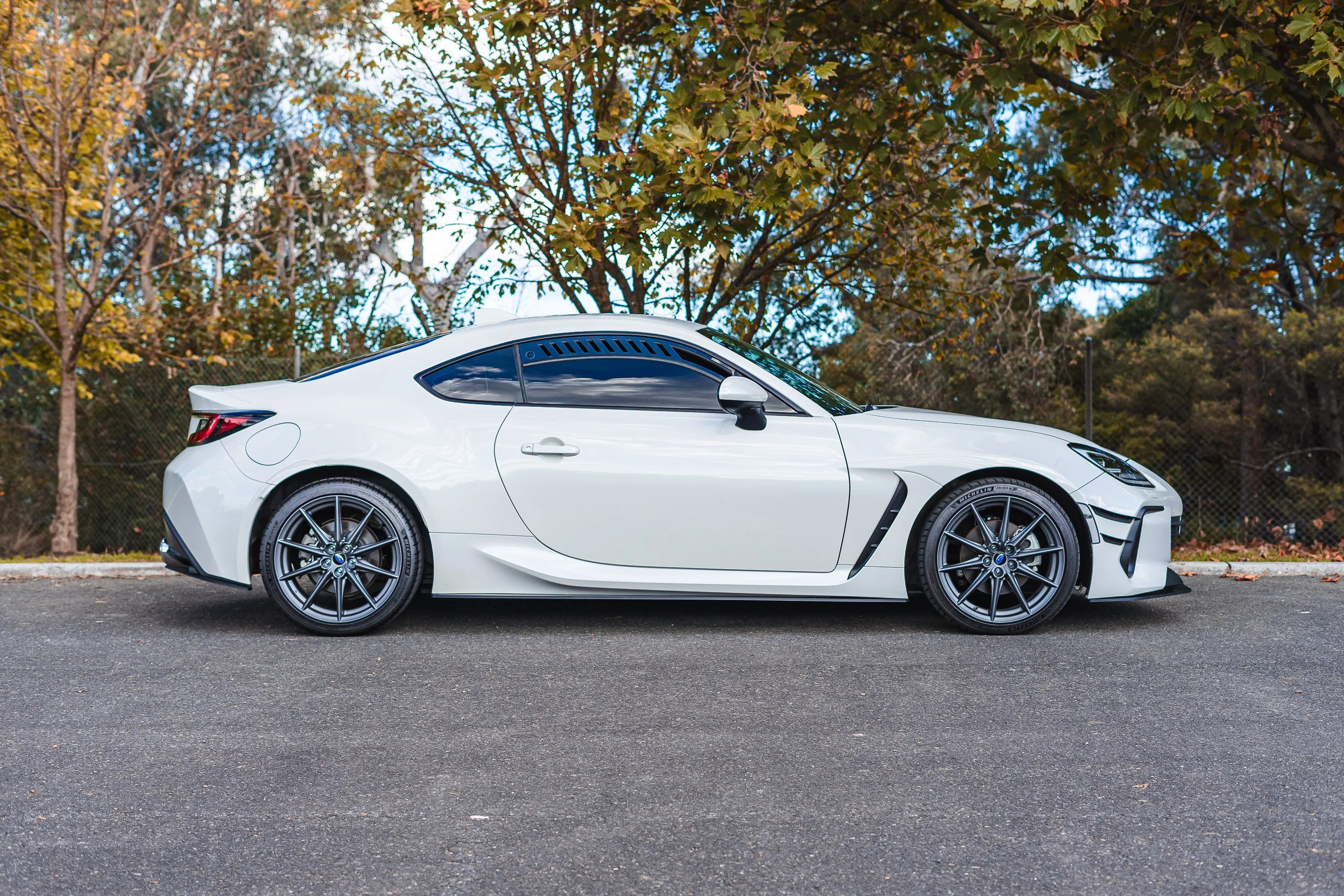 Flow Designs Window Vents for 2022+ Subaru BRZ ZD8 & Toyota GR86 ZN8 [Pair] - Image 3