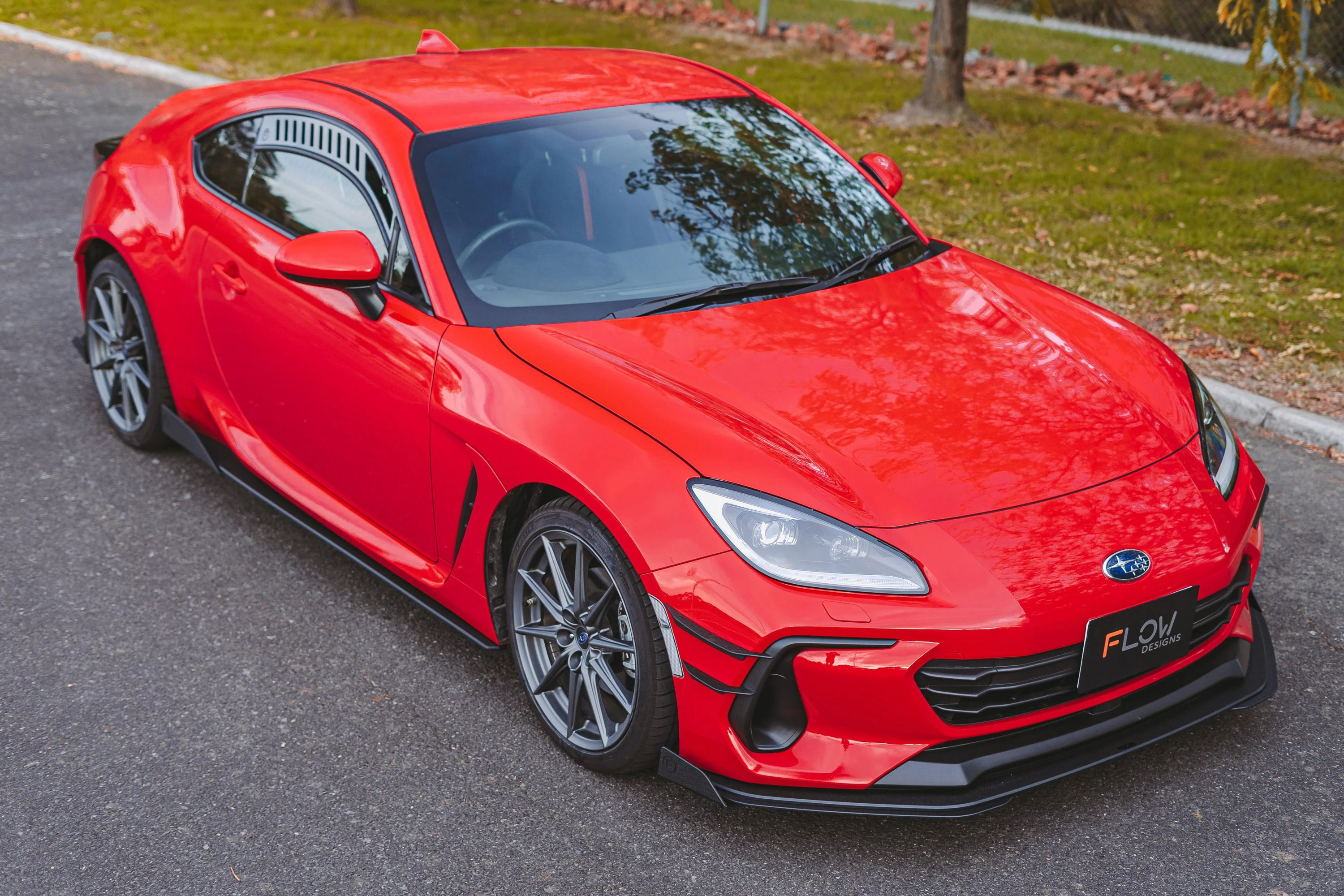 Flow Designs Window Vents for 2022+ Subaru BRZ ZD8 & Toyota GR86 ZN8 [Pair] - Image 4