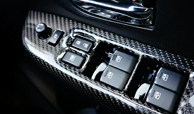Carbon Fibre Window Switches For 2016-2020 Subaru WRX/STi - Image 4