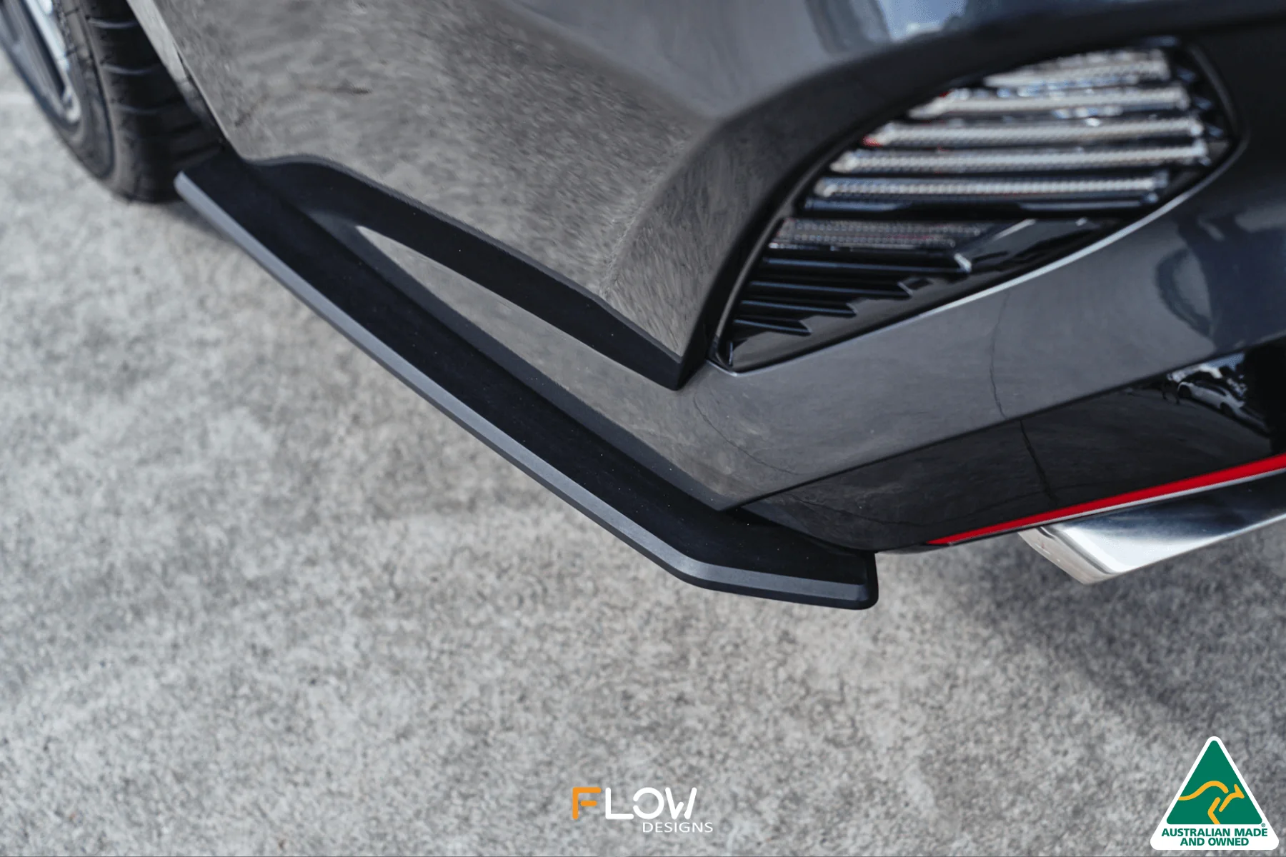 Flow Designs Cerato GT Sedan FL Rear Spats (Pair) - Image 2