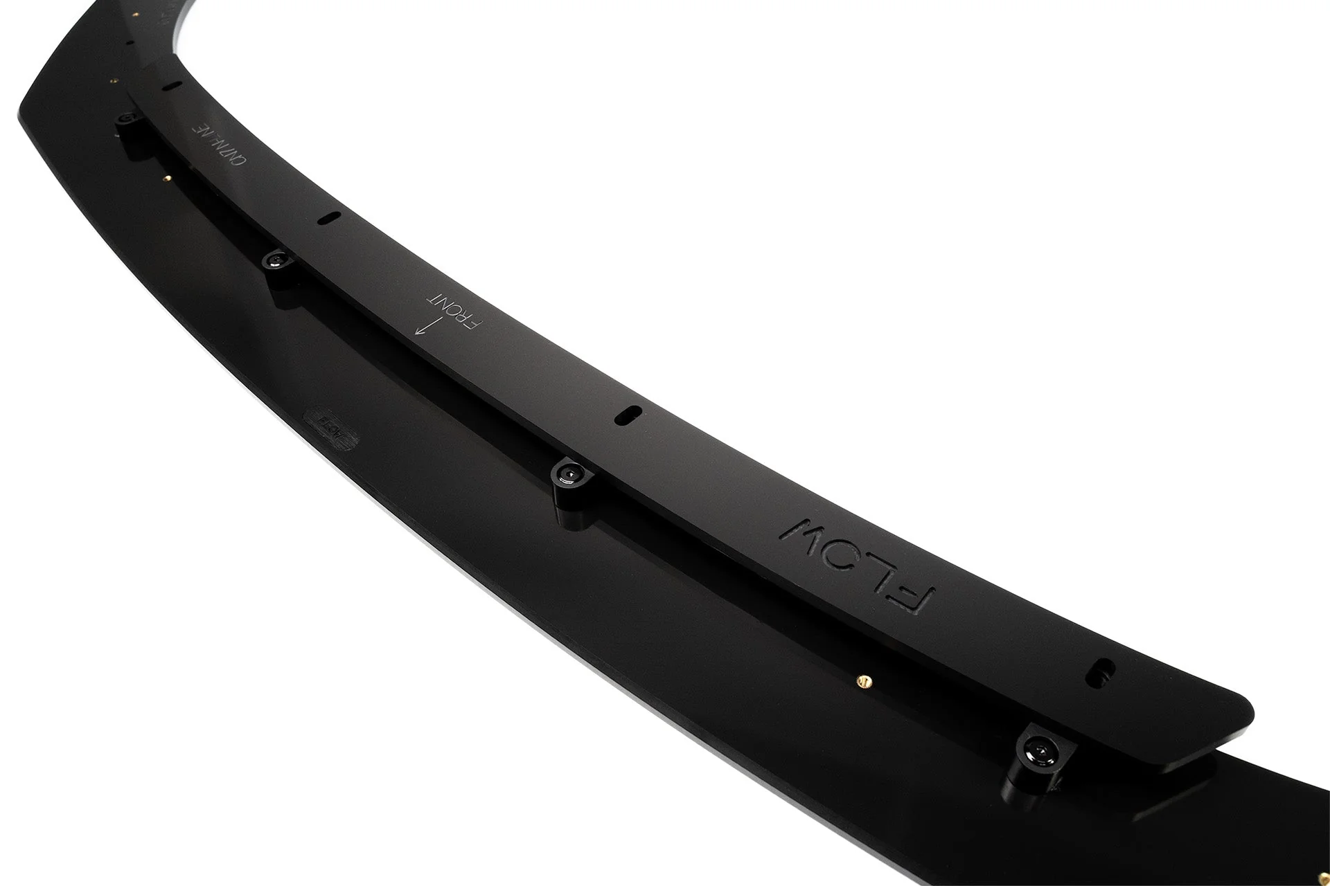 Flow Designs CN7 i30 N Line Sedan (2020-2022) Front Lip Splitter & Mounting Brace [GLOSS BLACK] - Image 10