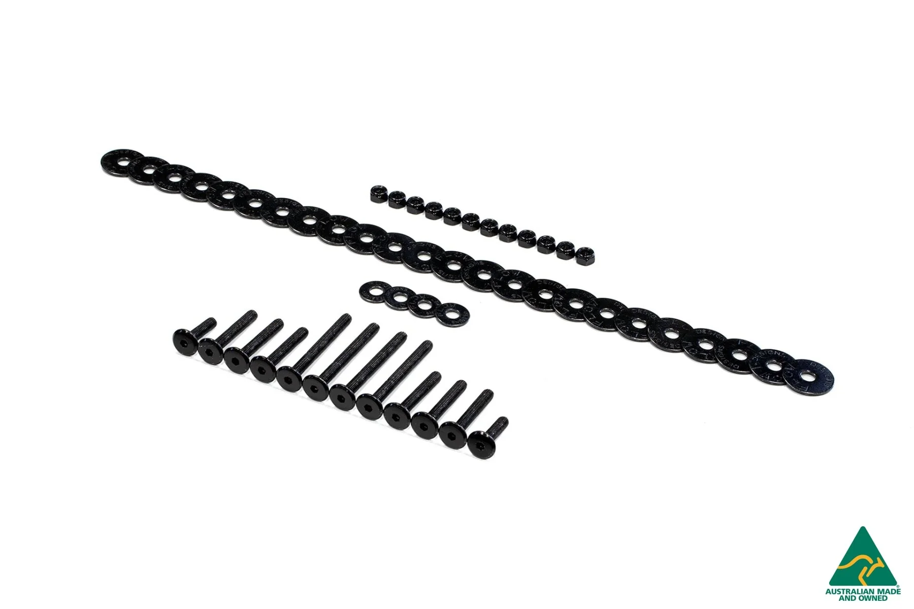 Flow Designs CN7 i30 N Line Sedan (2020-2022) Front Lip Splitter & Mounting Brace [GLOSS BLACK] - Image 8