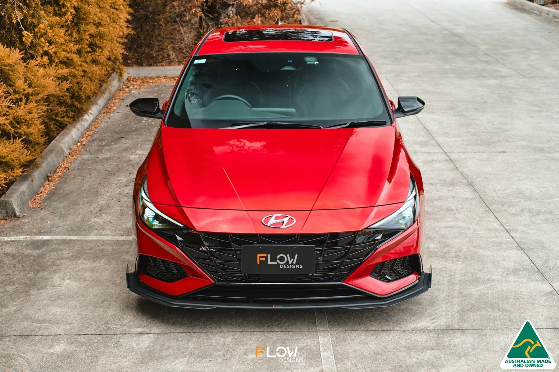 Flow Designs CN7 i30 N Line Sedan (2020-2022) Front Lip Splitter Extensions - Pair - Image 8