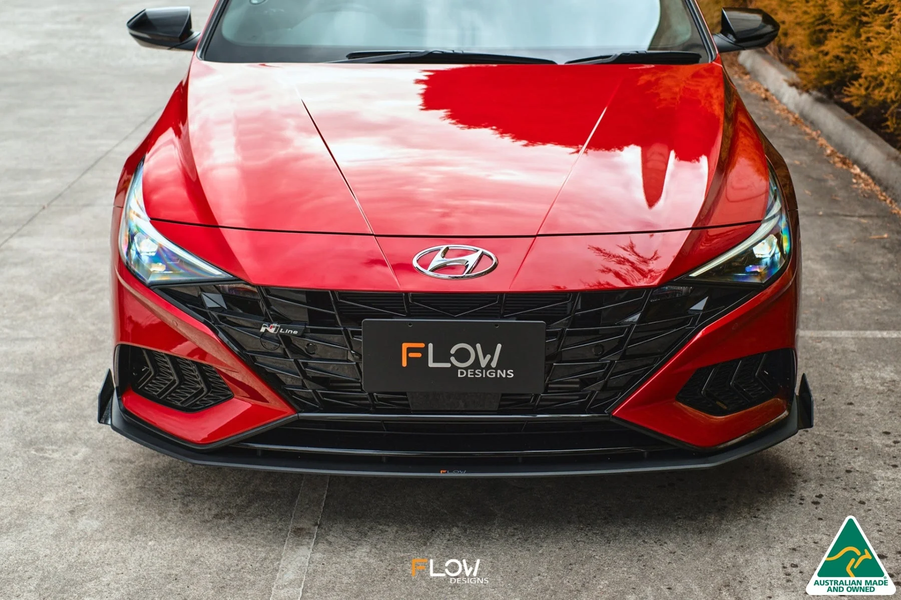 Flow Designs CN7 i30 N Line Sedan (2020-2022) Front Lip Splitter Winglets - Pair - Image 6
