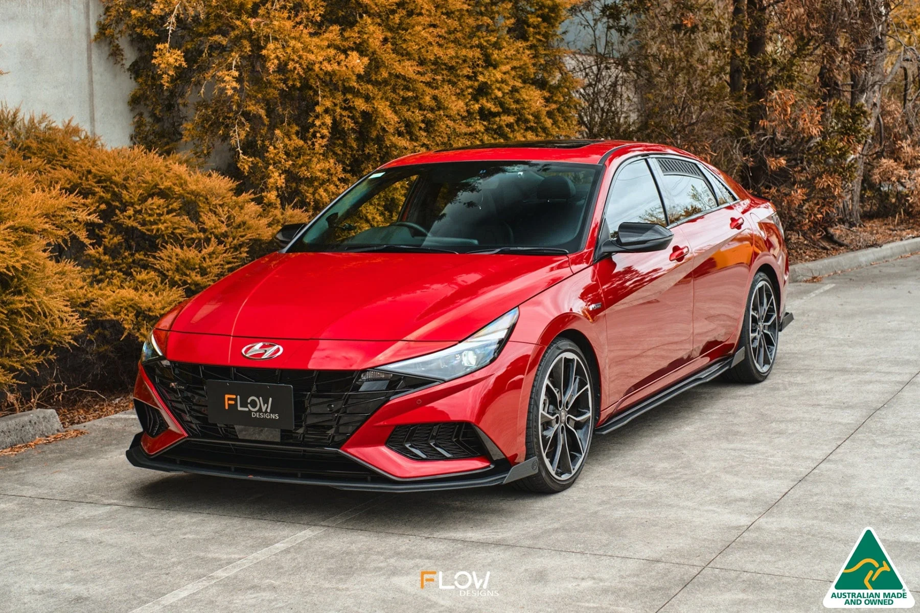 Flow Designs CN7 i30 N Line Sedan (2020-2022) Front Lip Splitter Winglets - Pair - Image 8