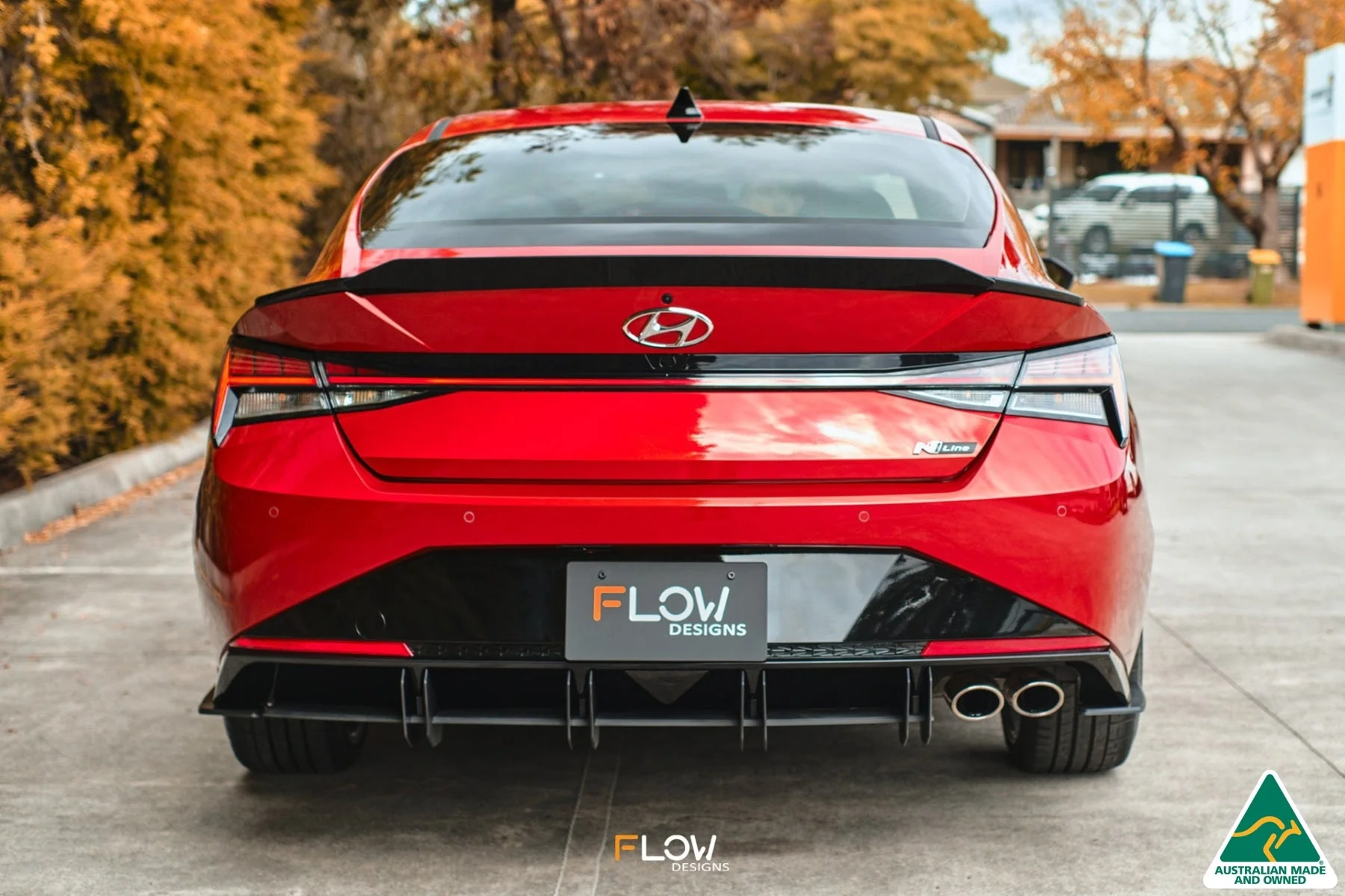 Flow Designs CN7 i30 N Line Sedan (2020-2022) Rear Spoiler Extension - Image 12