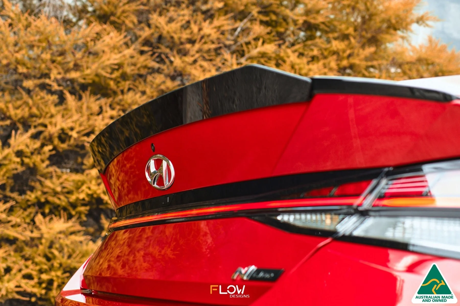 Flow Designs CN7 i30 N Line Sedan (2020-2022) Rear Spoiler Extension - Image 8