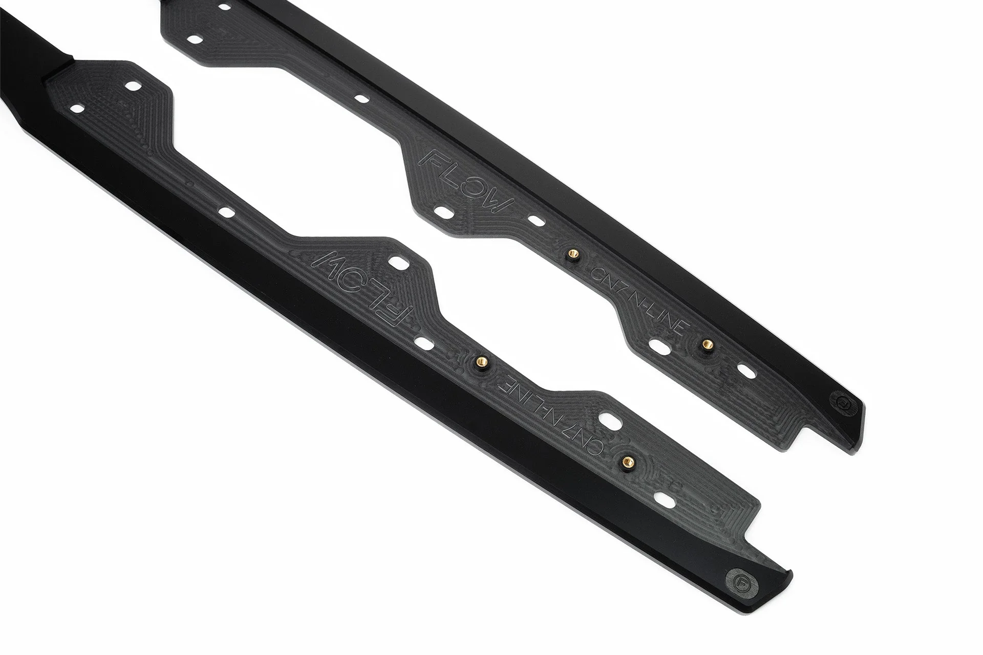 Flow Designs CN7 i30 N Line Sedan (2020) Side Skirt Splitters [GLOSS BLACK] - Pair - Image 3
