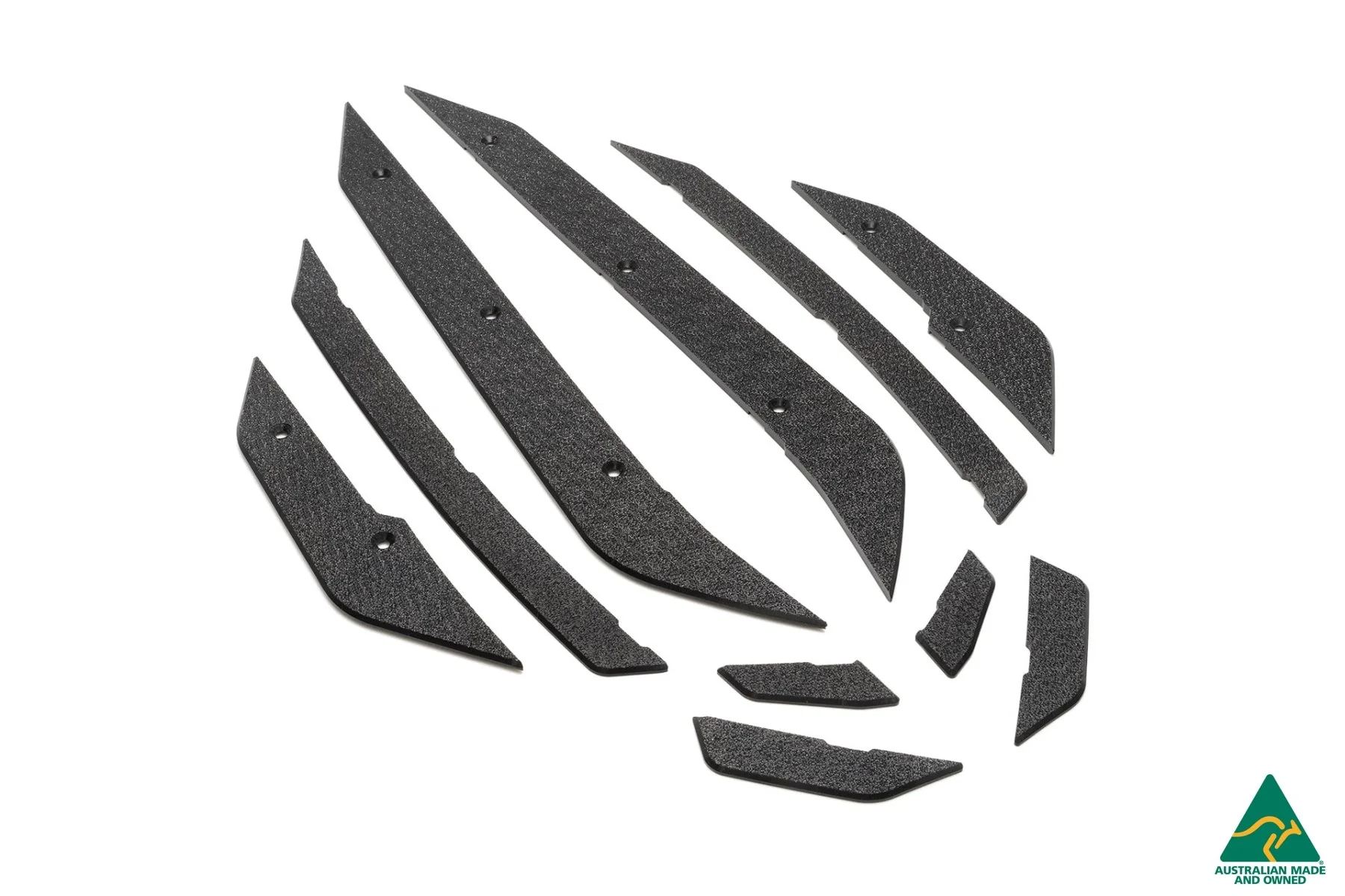 Flow Designs CN7 i30N Sedan (2021-2023) Front Bumper Canards - Image 3