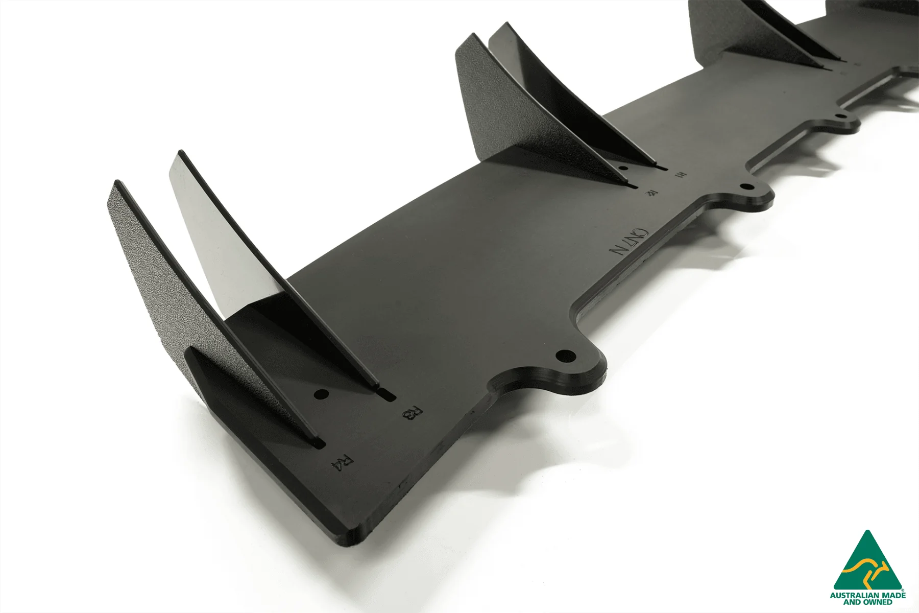 Flow Designs CN7 i30N Sedan (2021) Flow-Lock Rear Diffuser GLOSS BLACK - Image 5