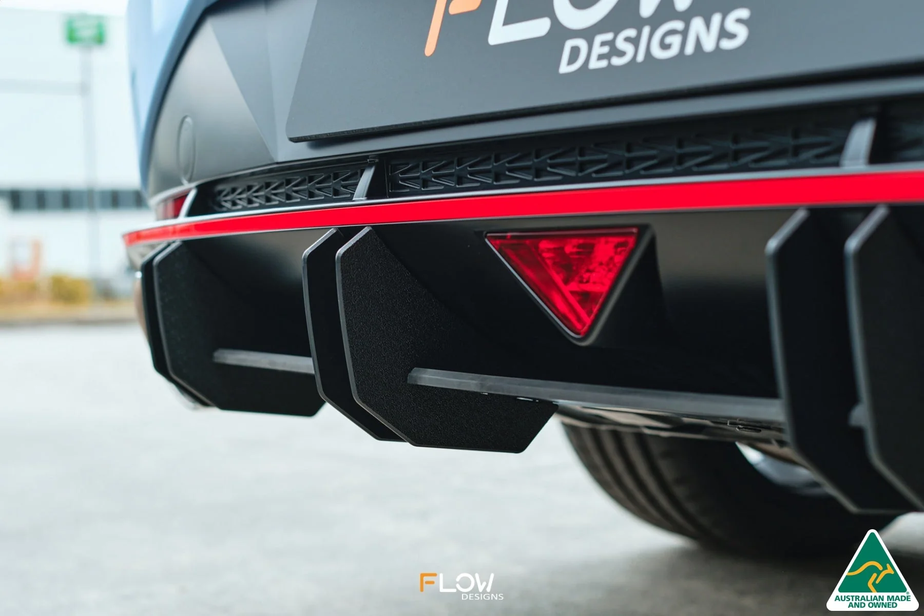 Flow Designs CN7 i30N Sedan (2021) Flow-Lock Rear Diffuser - Image 4