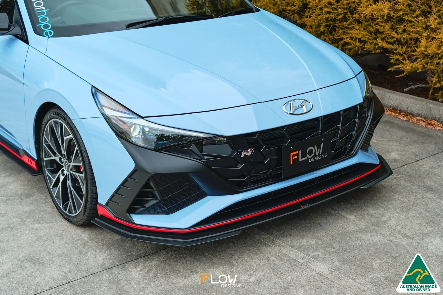 Flow Designs CN7 i30N Sedan (2021-2023) Front Lip Splitter Extensions - Pair - Image 6