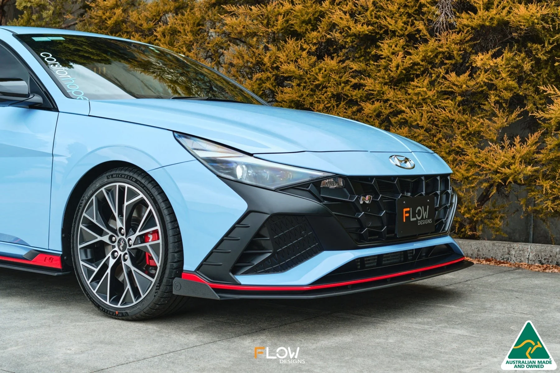 Flow Designs CN7 i30N Sedan (2021-2023) Front Lip Splitter Winglets - Pair - Image 6