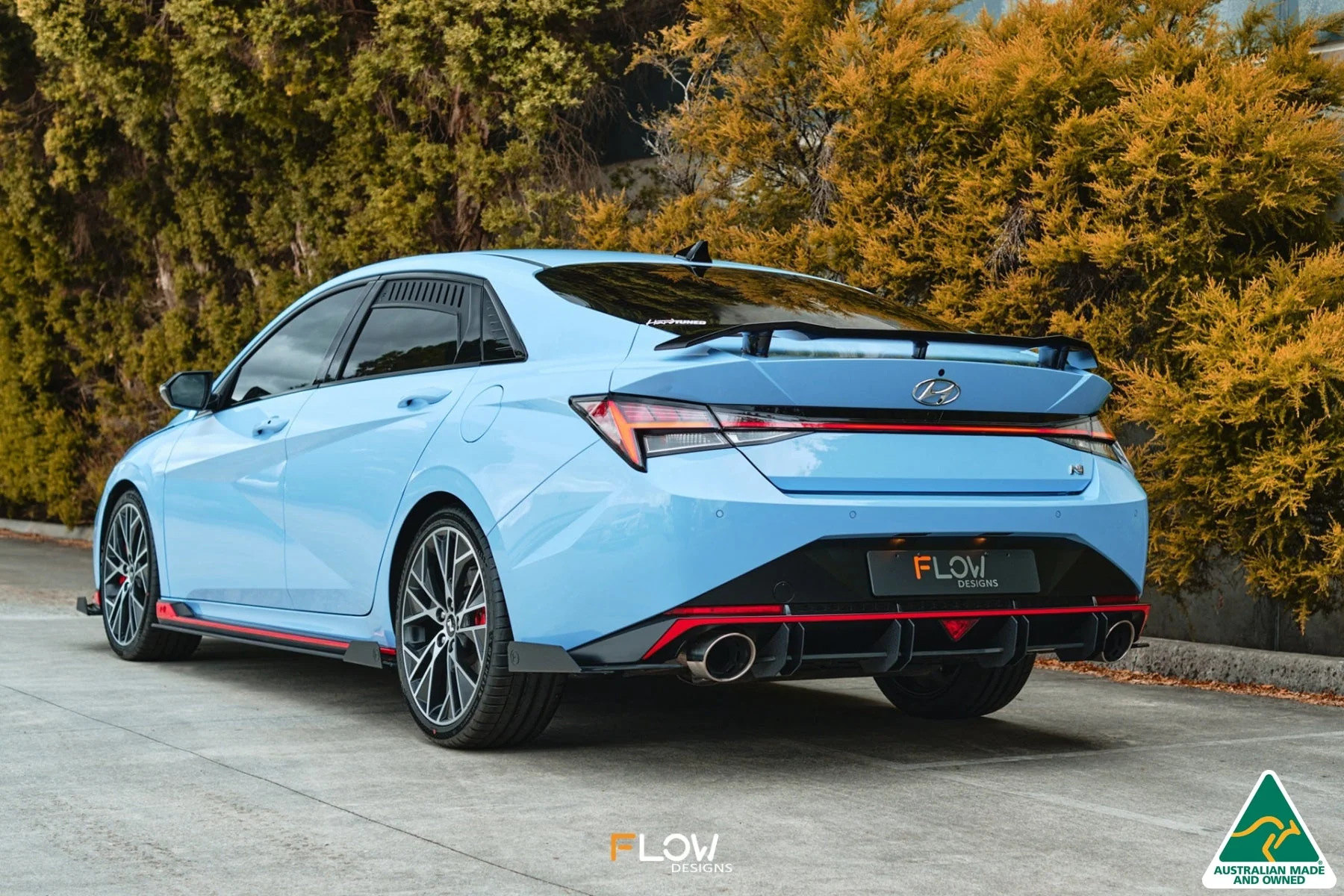 Flow Designs CN7 i30N Sedan (2021-2023) Rear Spat Winglets - Pair - Image 6