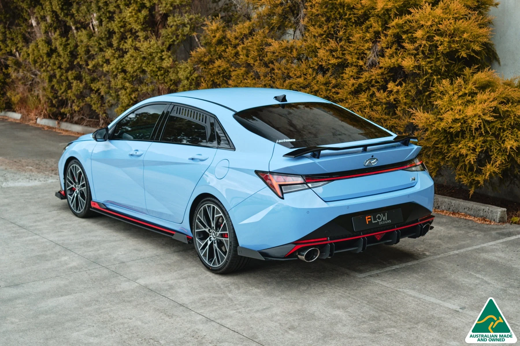 Flow Designs CN7 i30N Sedan (2021) Rear Window Vents - Pair - Image 8